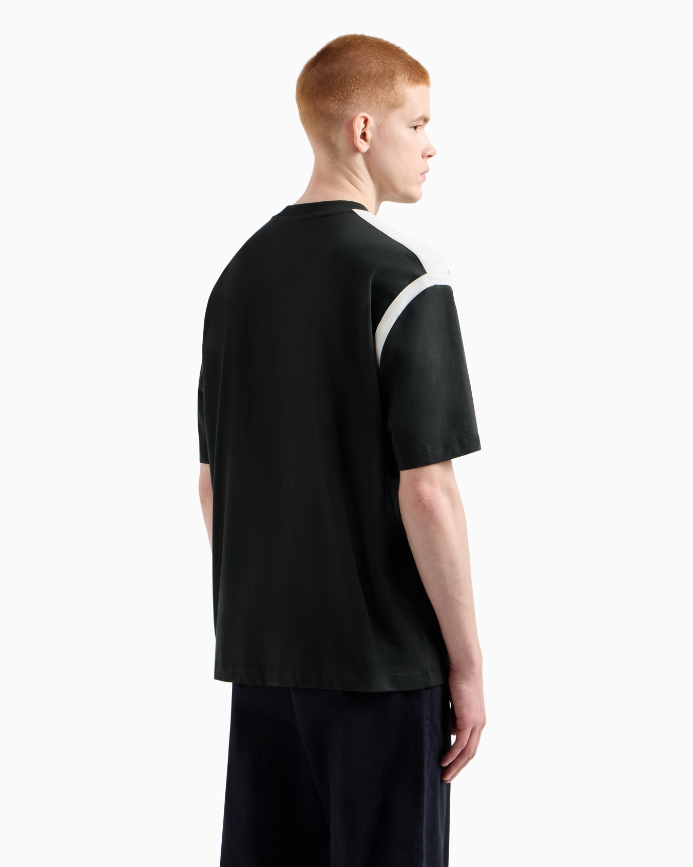 Regular fit T-shirt with logo print Slide 3
