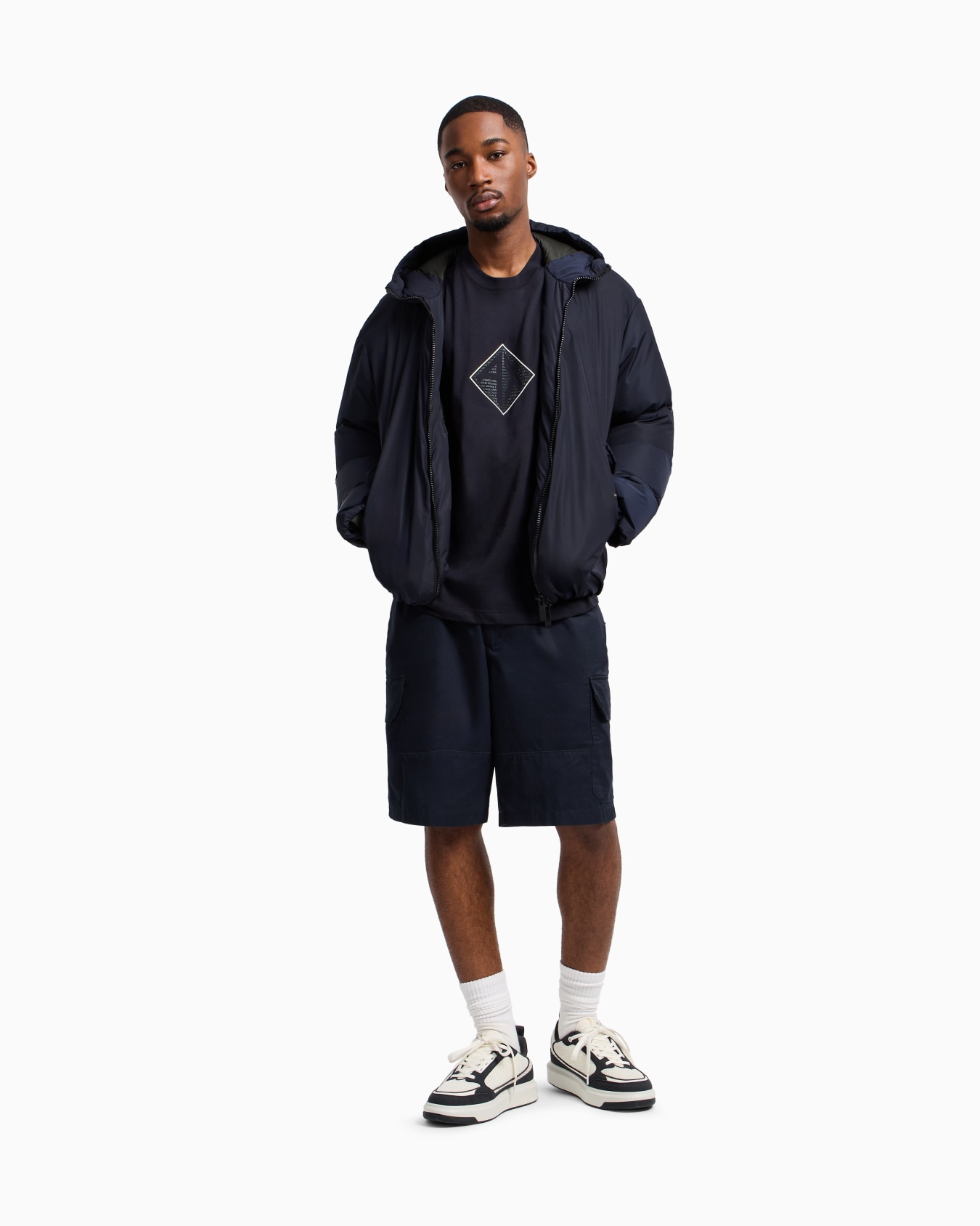 Regular fit T-shirt with logo print Slide 1
