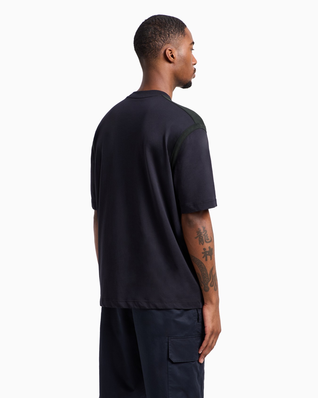 Regular fit T-shirt with logo print Slide 2