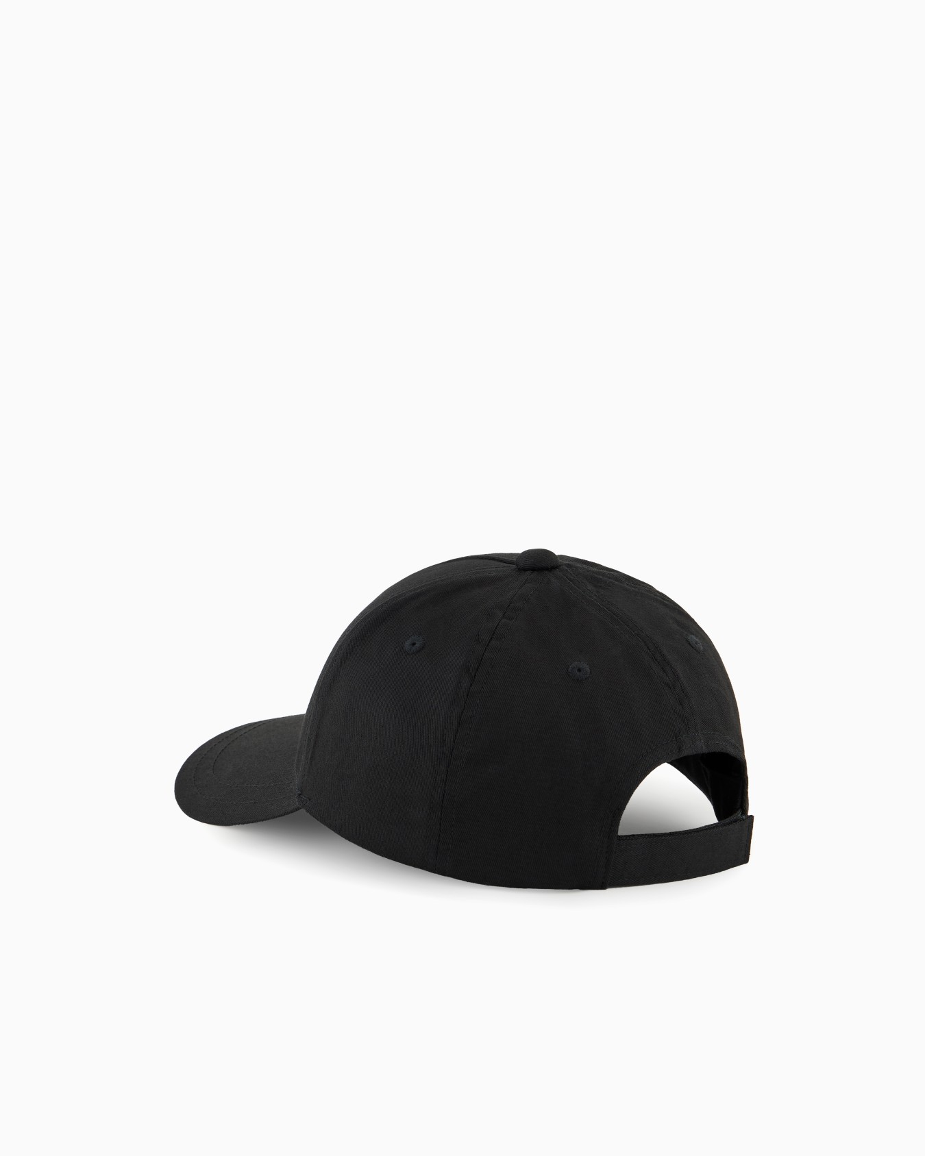 Casquette visière en coton avec logo flou Diapositive 1