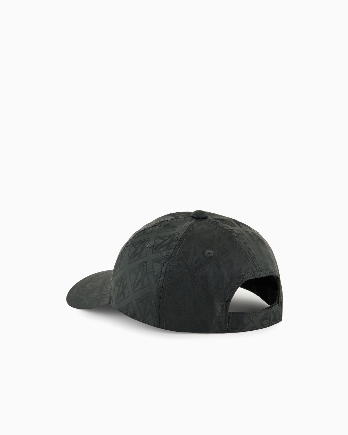 Satin fabric visor hat with logo Slide 1