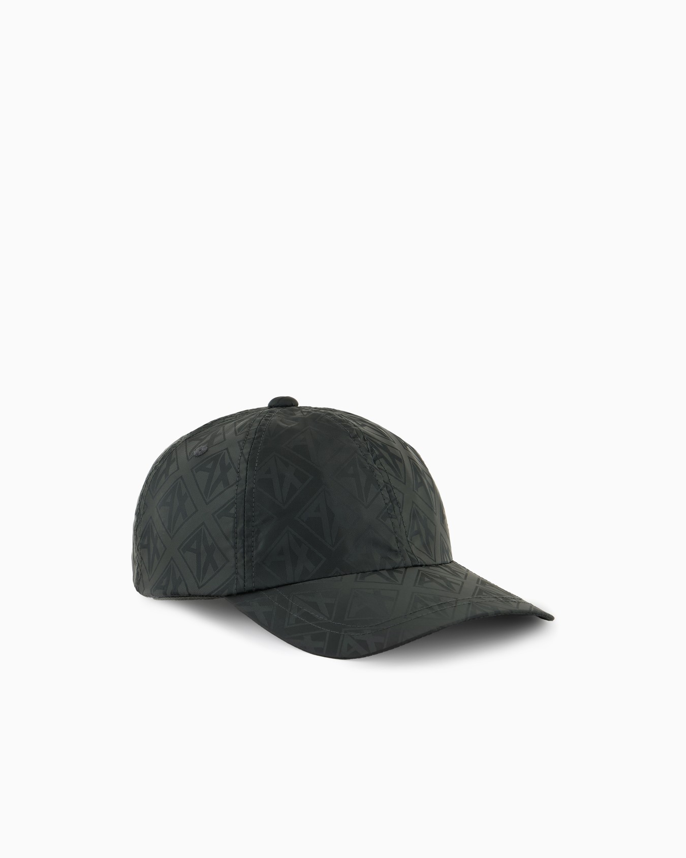 Satin fabric visor hat with logo Slide 0