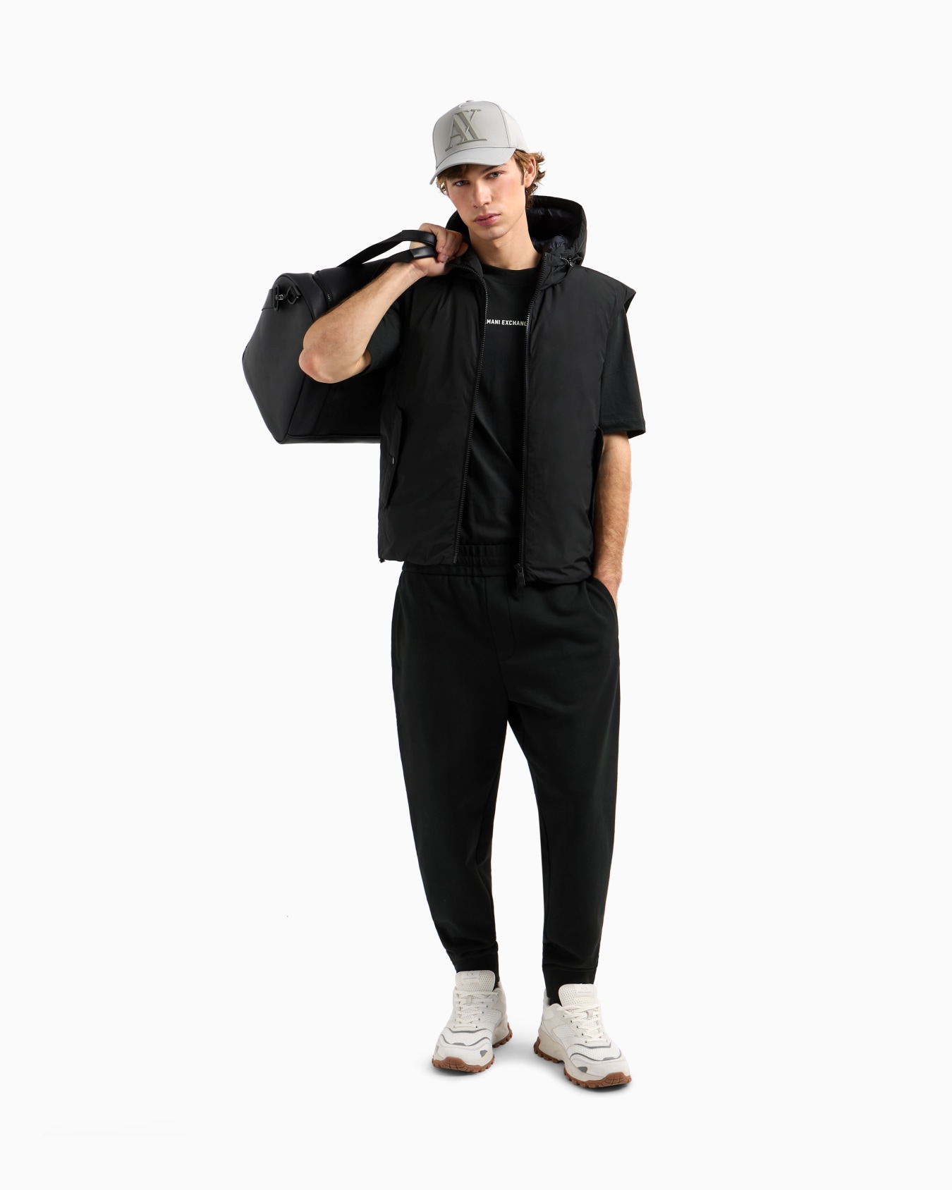 Cotton French Terry Jogger Pants Slide 1