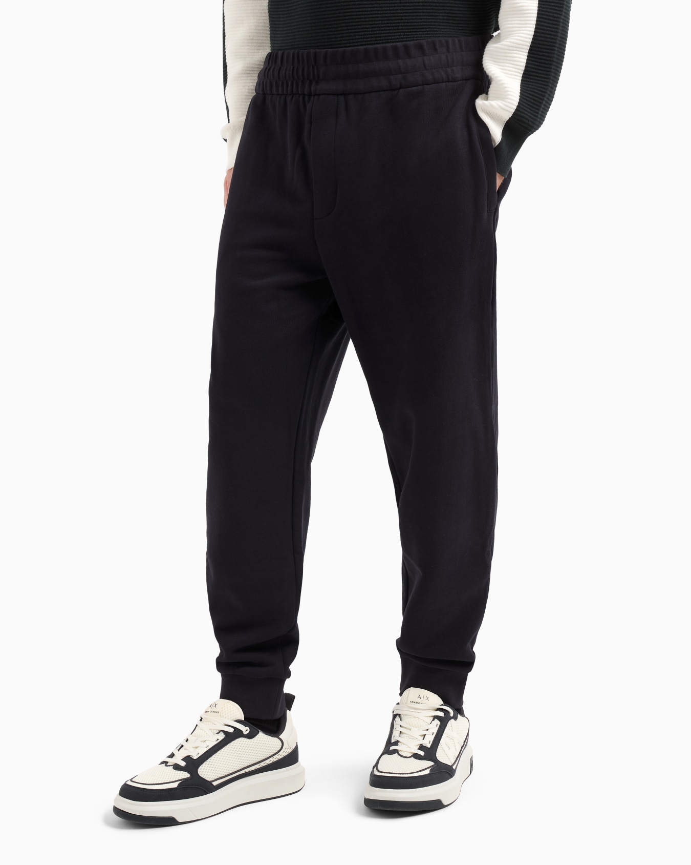 Cotton French Terry Jogger Pants Slide 3