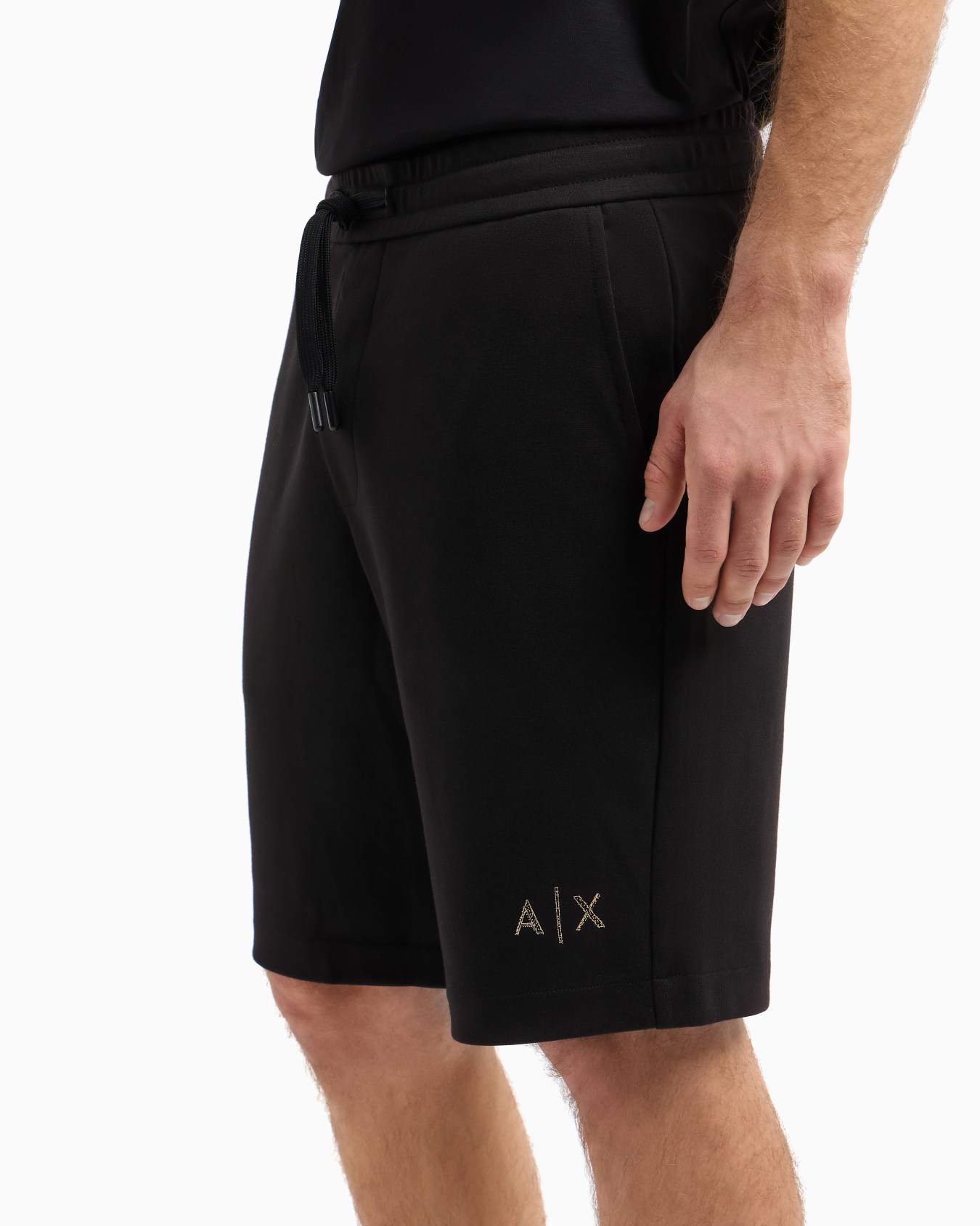Logo sweatshirt shorts Slide 4