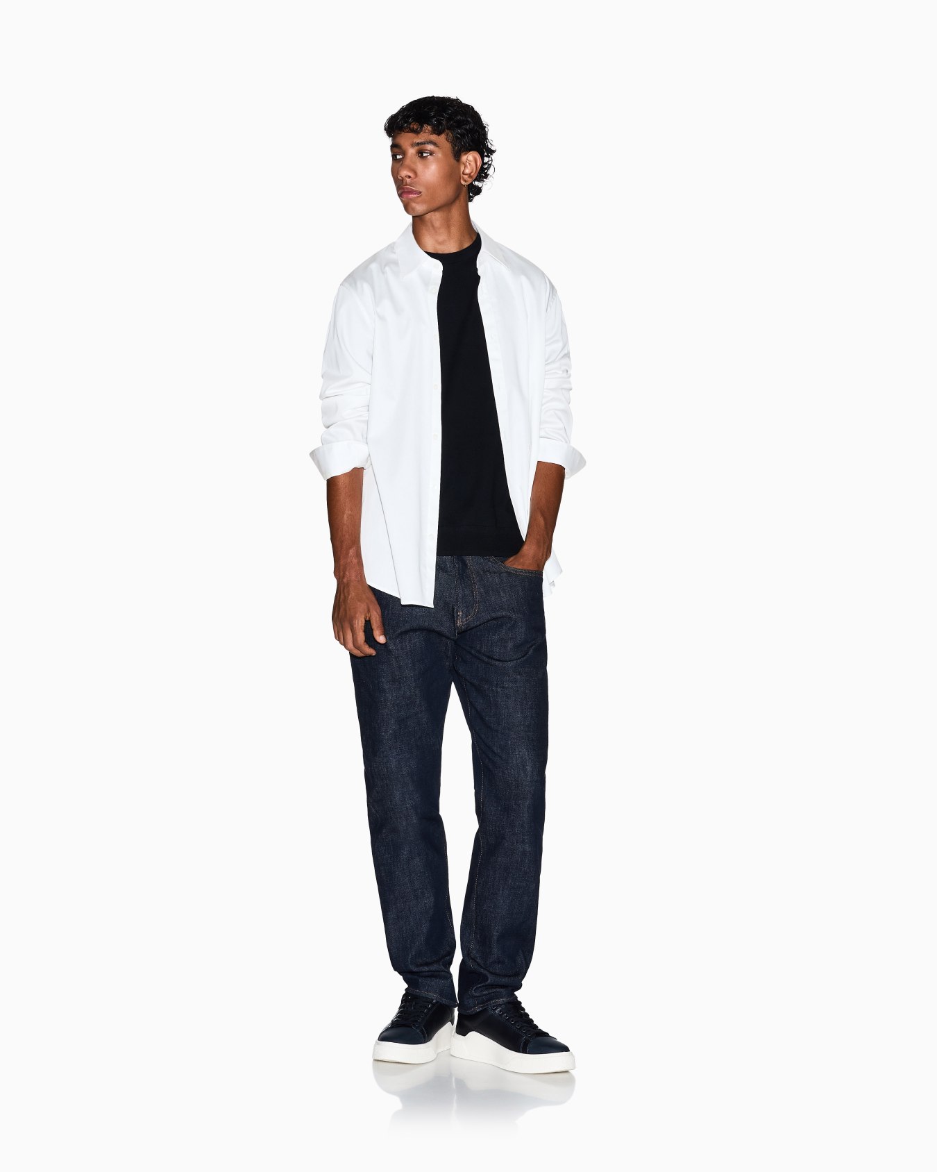 Regular fit cotton shirt Diapositiva 2