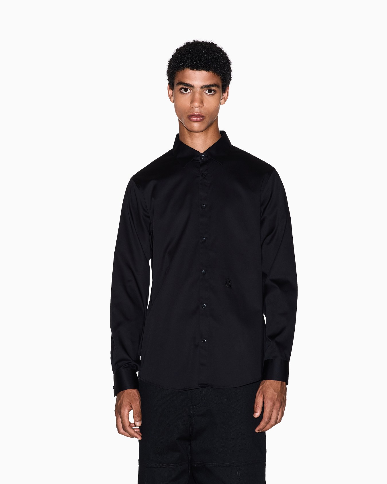 Regular fit cotton shirt Slide 3