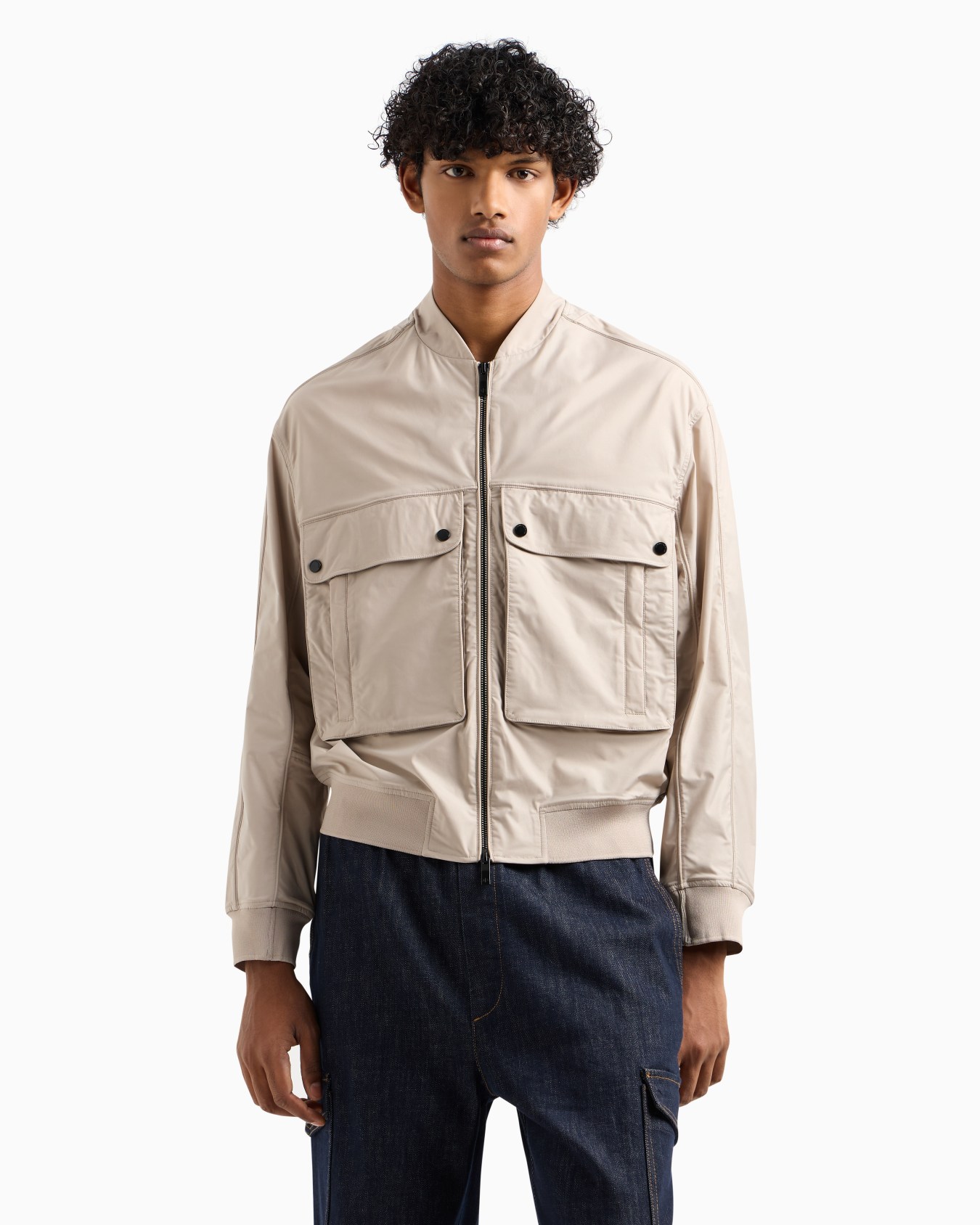 Bomber with maxi pockets Diapositiva 3