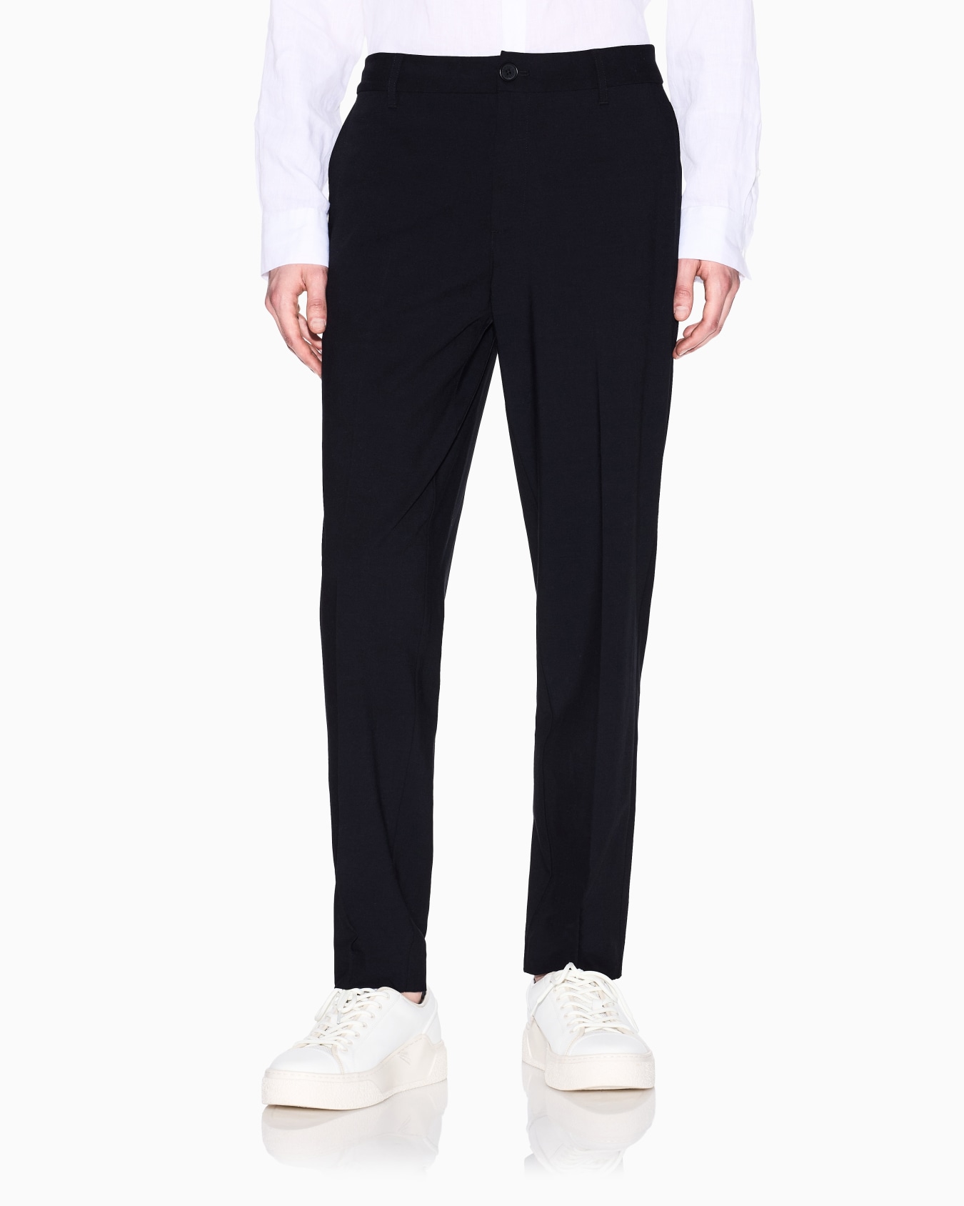 ICON ウールミックス チノパンツ スライドする 3