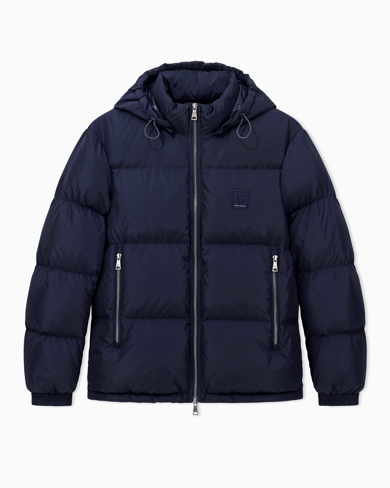 Padded jacket with hood Diapositive 0
