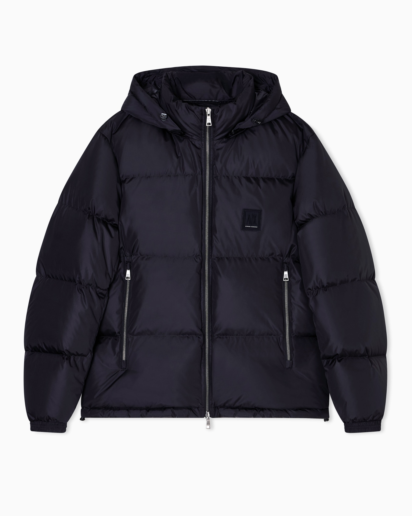 Padded jacket with hood Slide 0