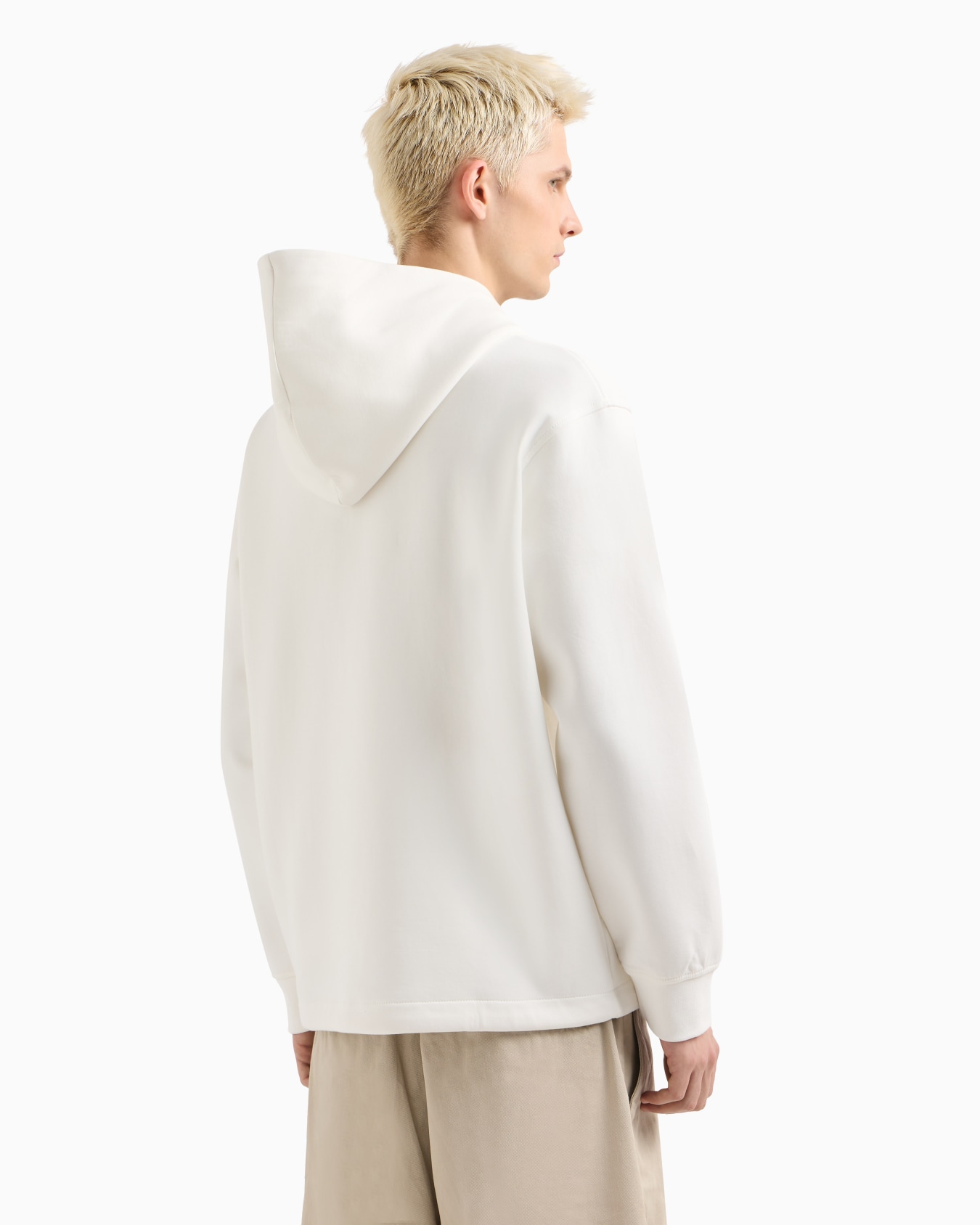 Kapuzenpullover mit halbem Reißverschluss Folie 2