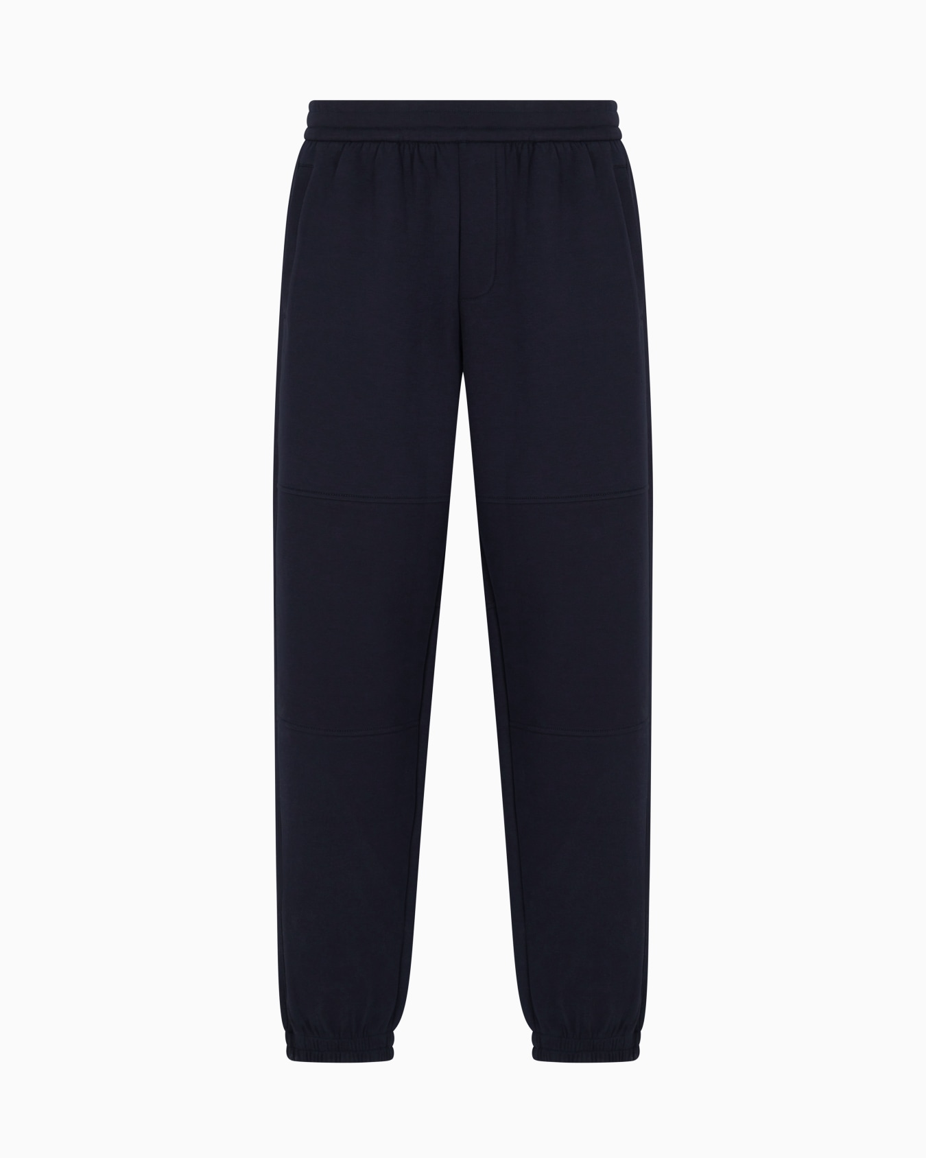Bonded cotton joggers Slide 0