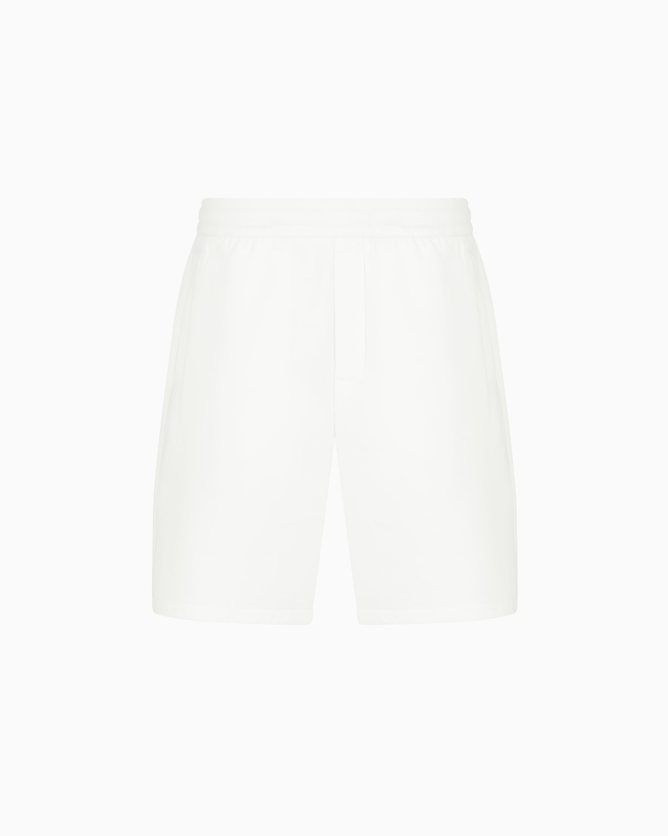 Bonded cotton Bermuda shorts Diapositiva 0