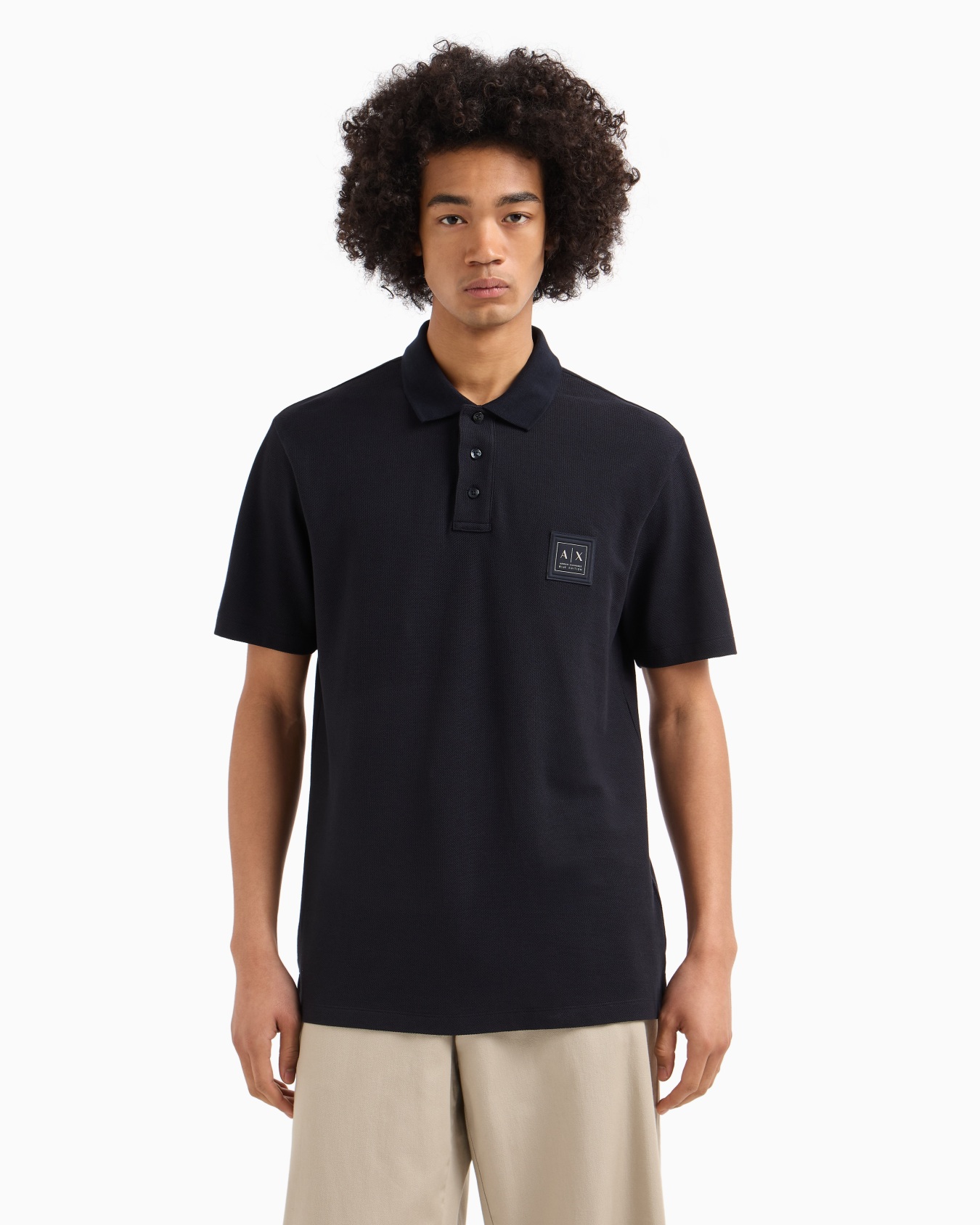Regular fit pique polo Slide 3