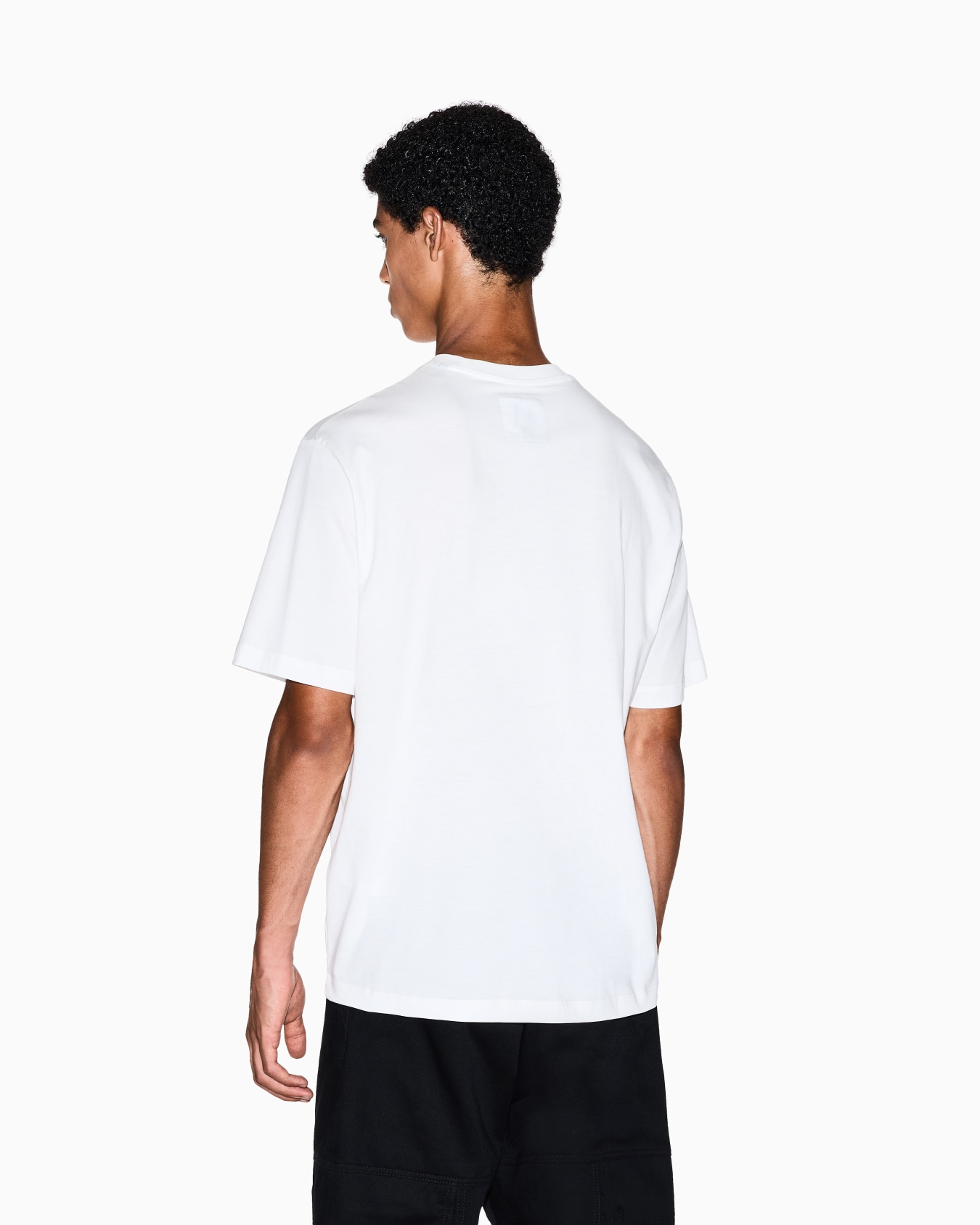 Regular fit T-shirt with embroidered logo Diapositiva 2