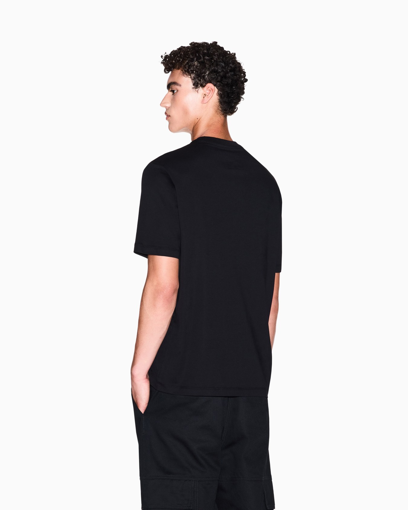  T-shirt coupe classique en jersey de coton Diapositive 5