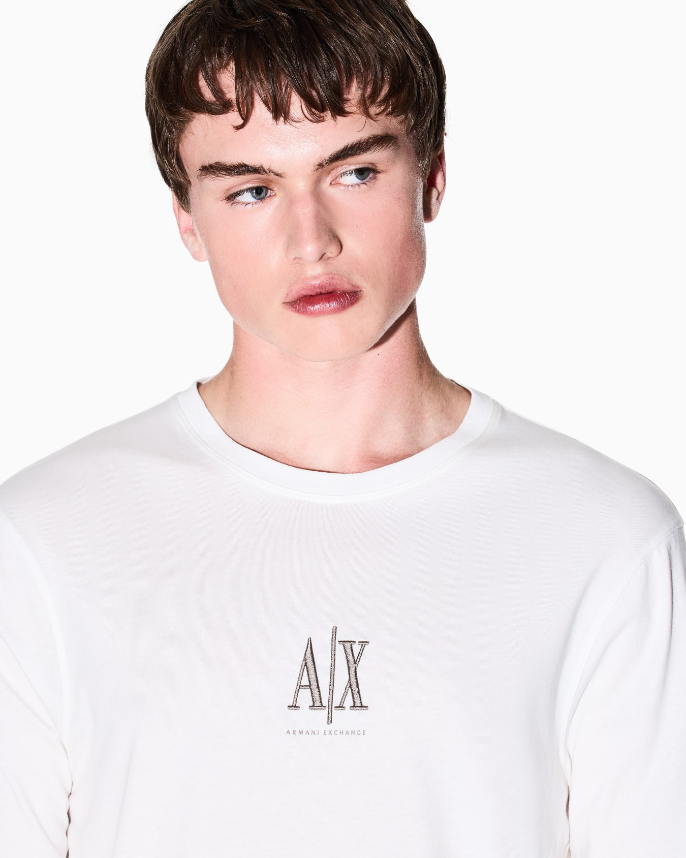 Long-sleeved T-shirt with embroidered logo Diapositive 4