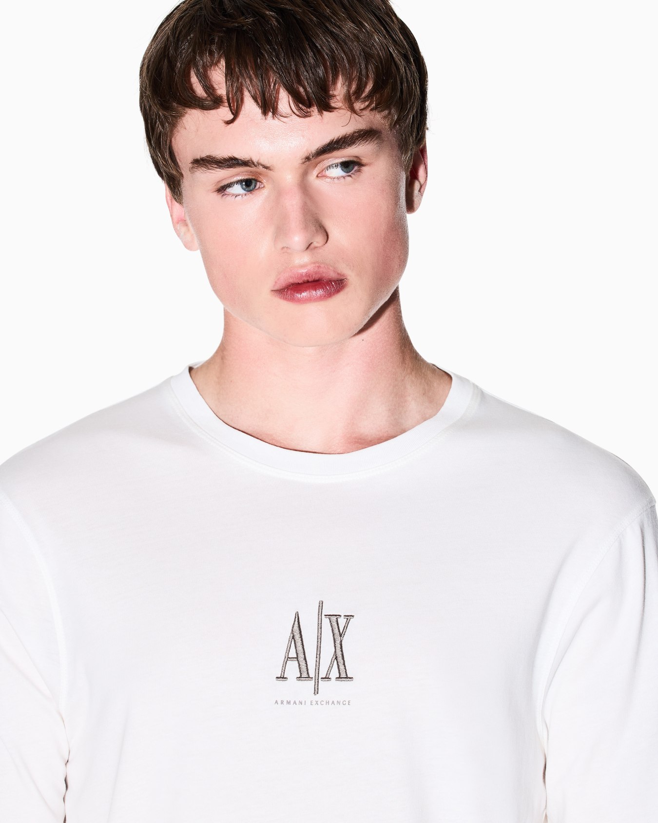 ICON スリムフィット 長袖クルーネックTシャツ スライドする 6