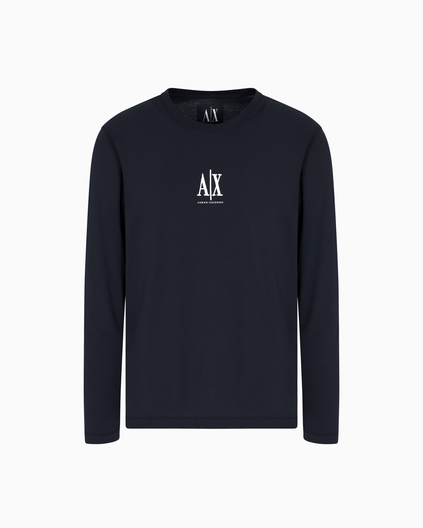 Long-sleeved T-shirt with embroidered logo Slide 0