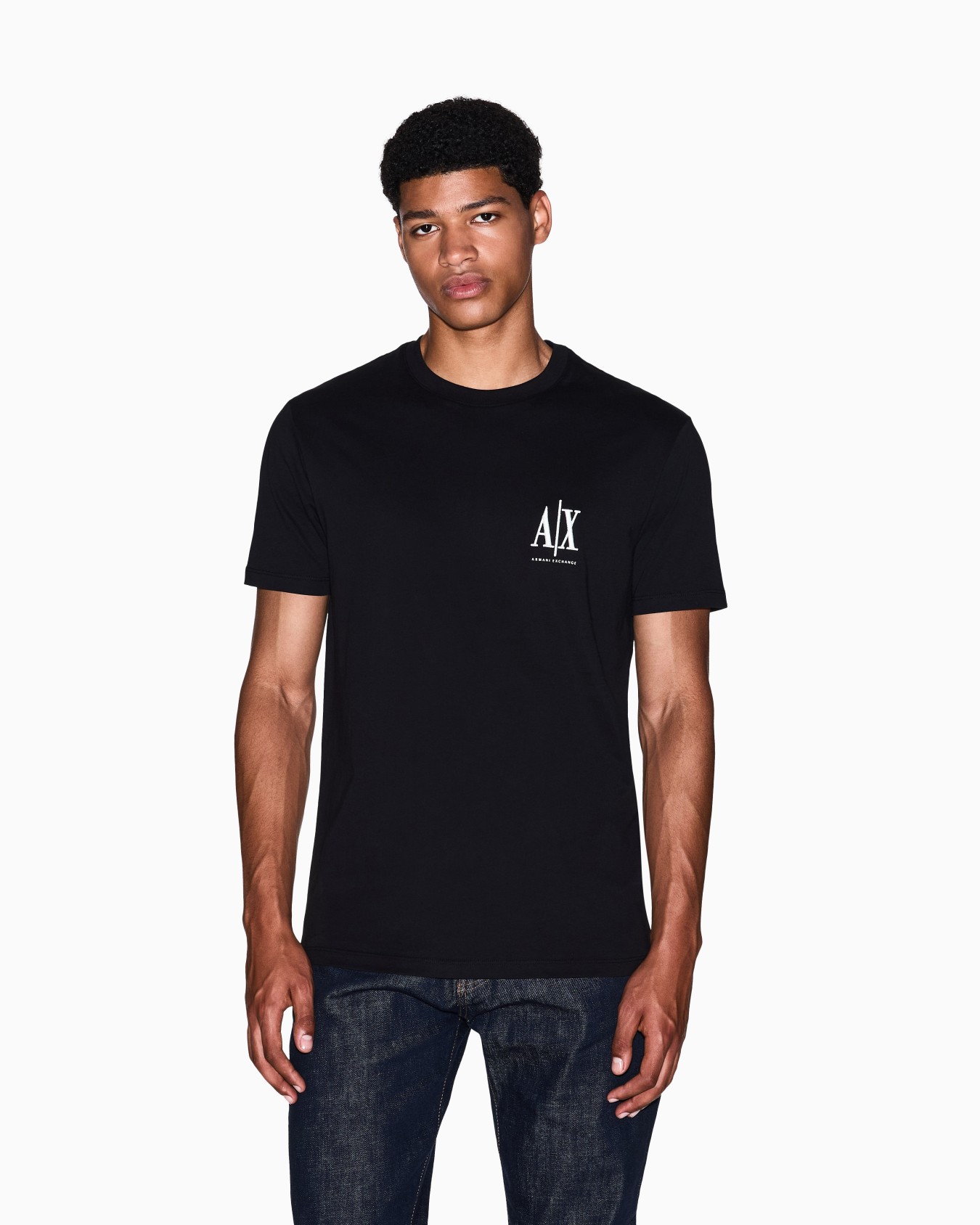 Regular Fit T-Shirt in Cotton Jersey Slide 3