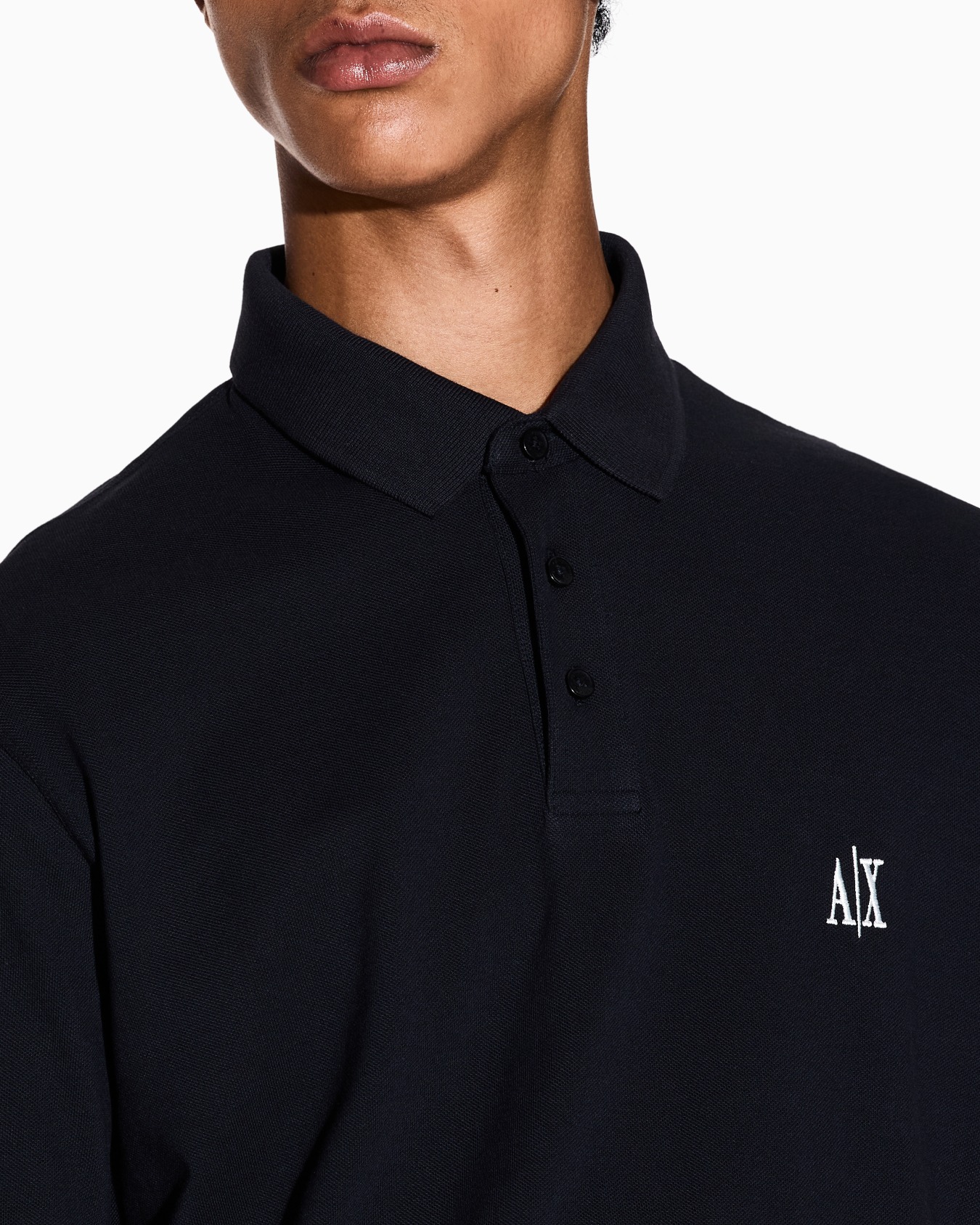 Regular fit cotton polo with logo Diapositive 4
