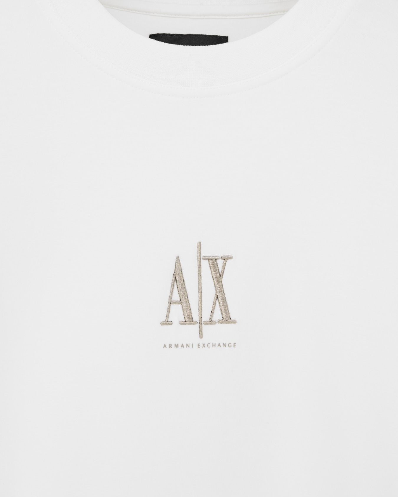 Crewneck sweatshirt with embroidered logo Slide 4