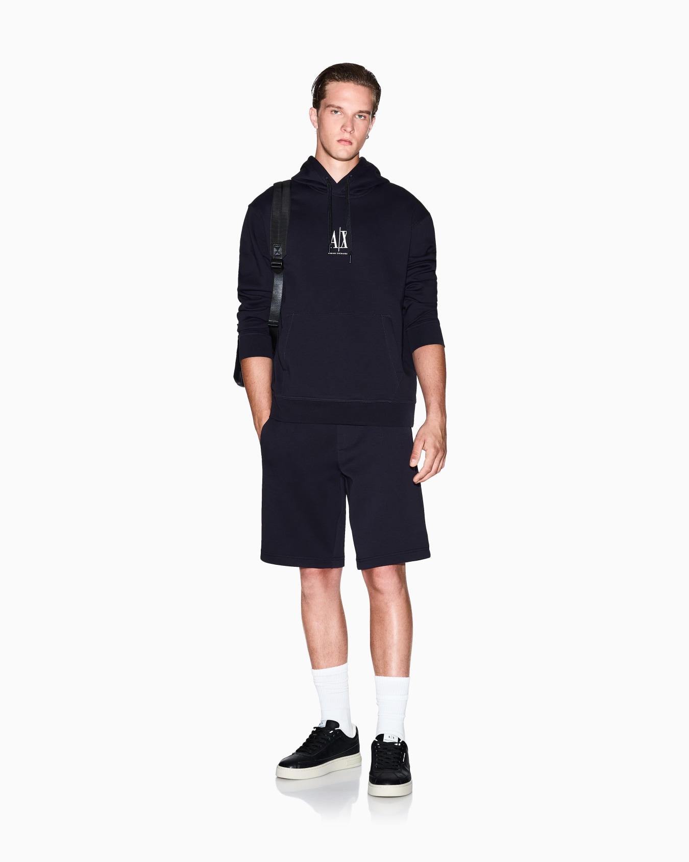 Hoodie with embroidered logo Slide 1