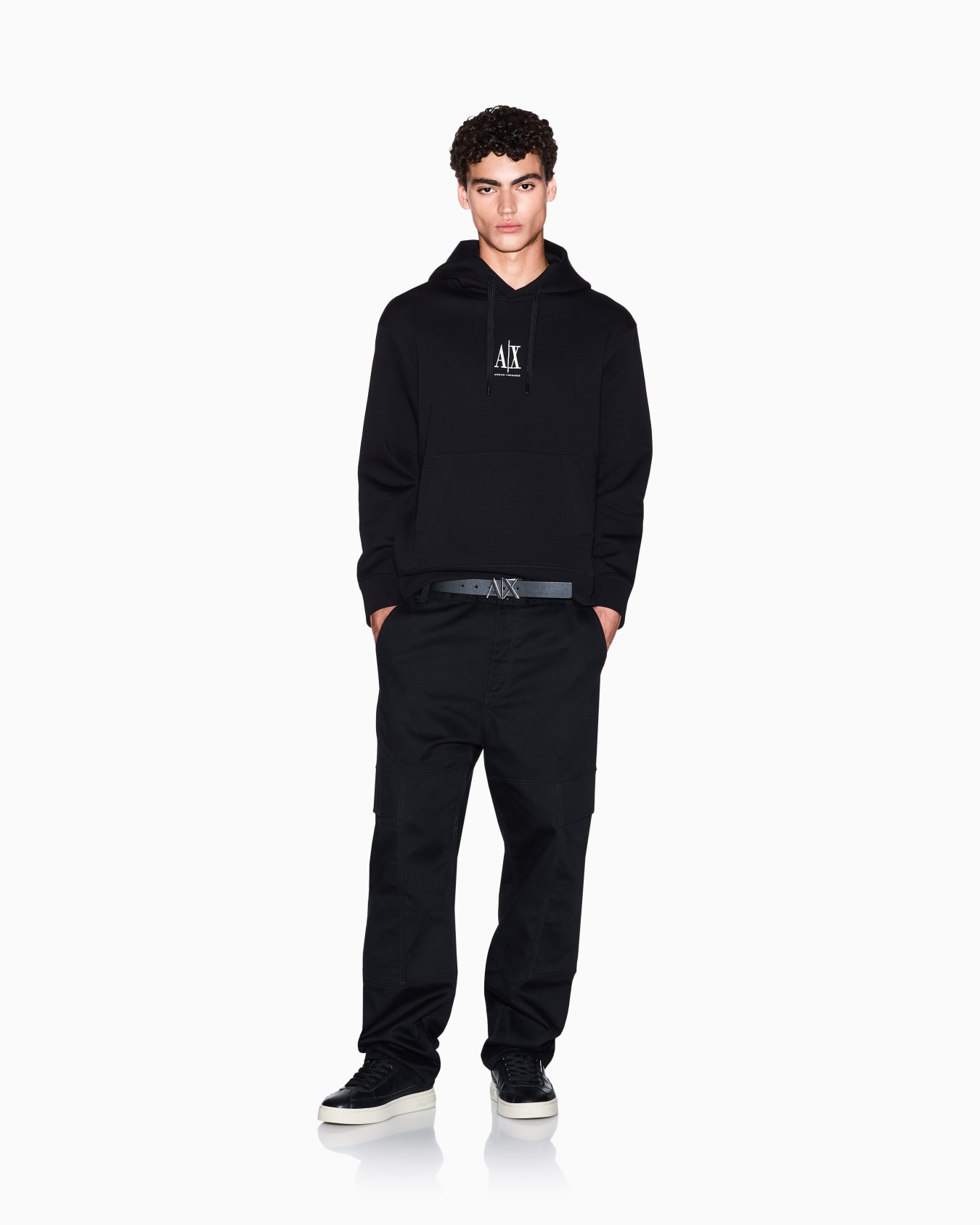 Hoodie with embroidered logo Slide 1