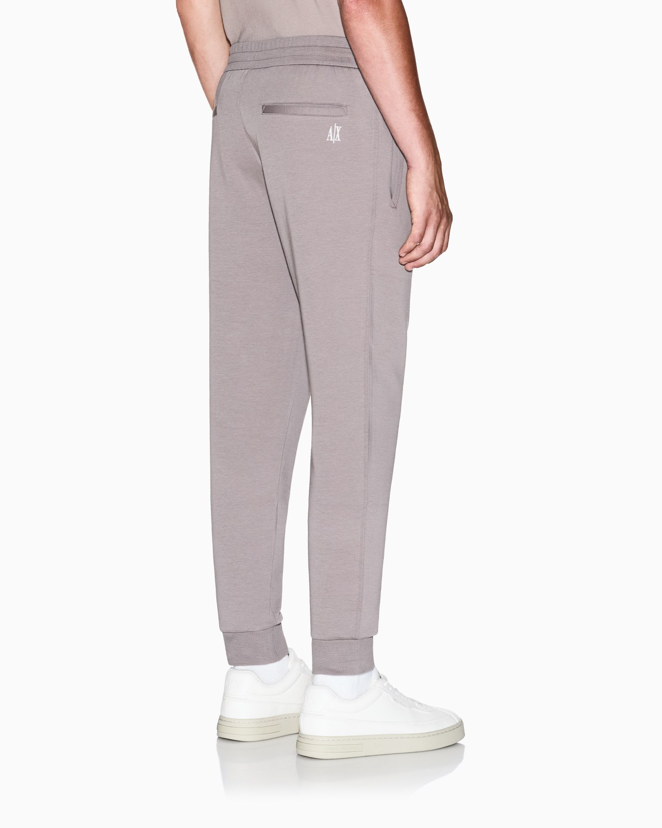 Pantaloni in Cotone Stretch Bonded Slide 5