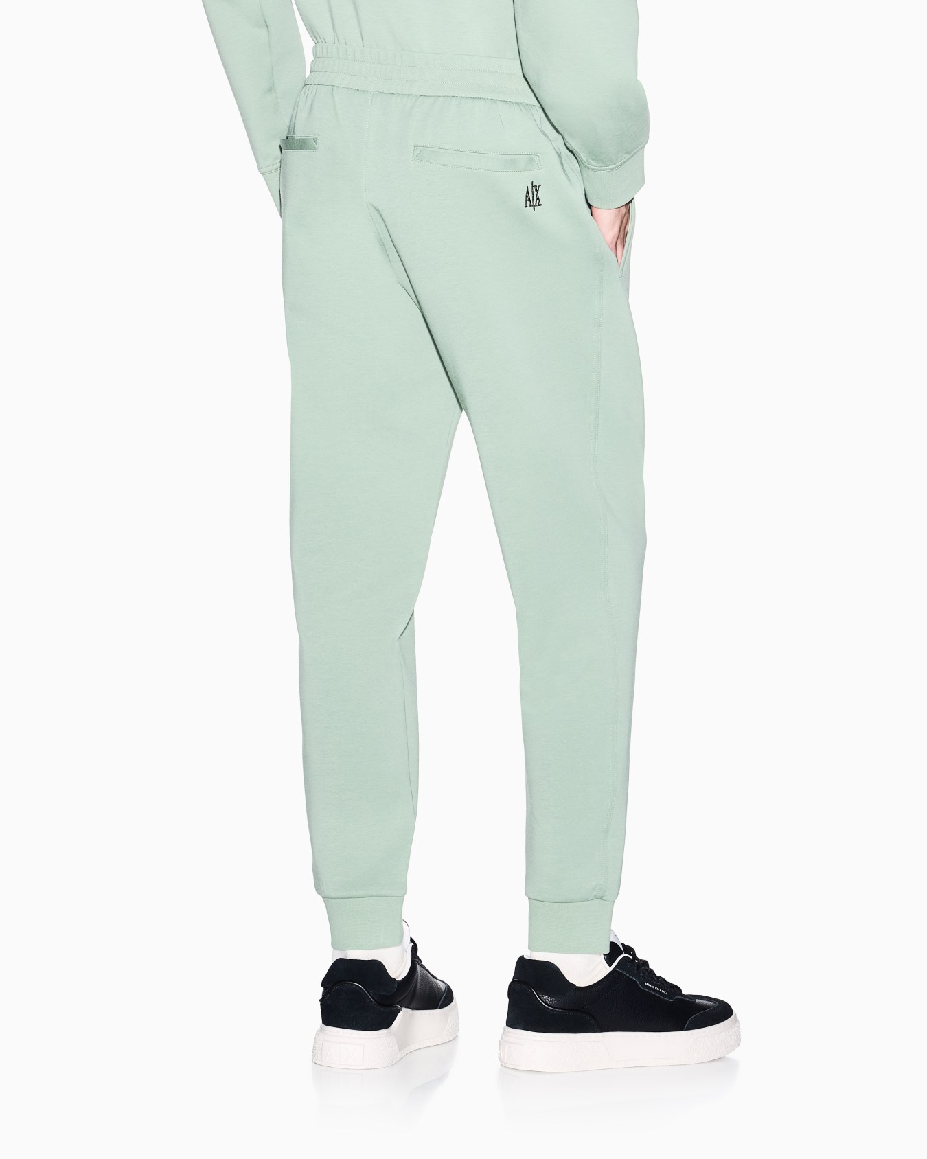 Lightweight fabric jogger pants Slide 2