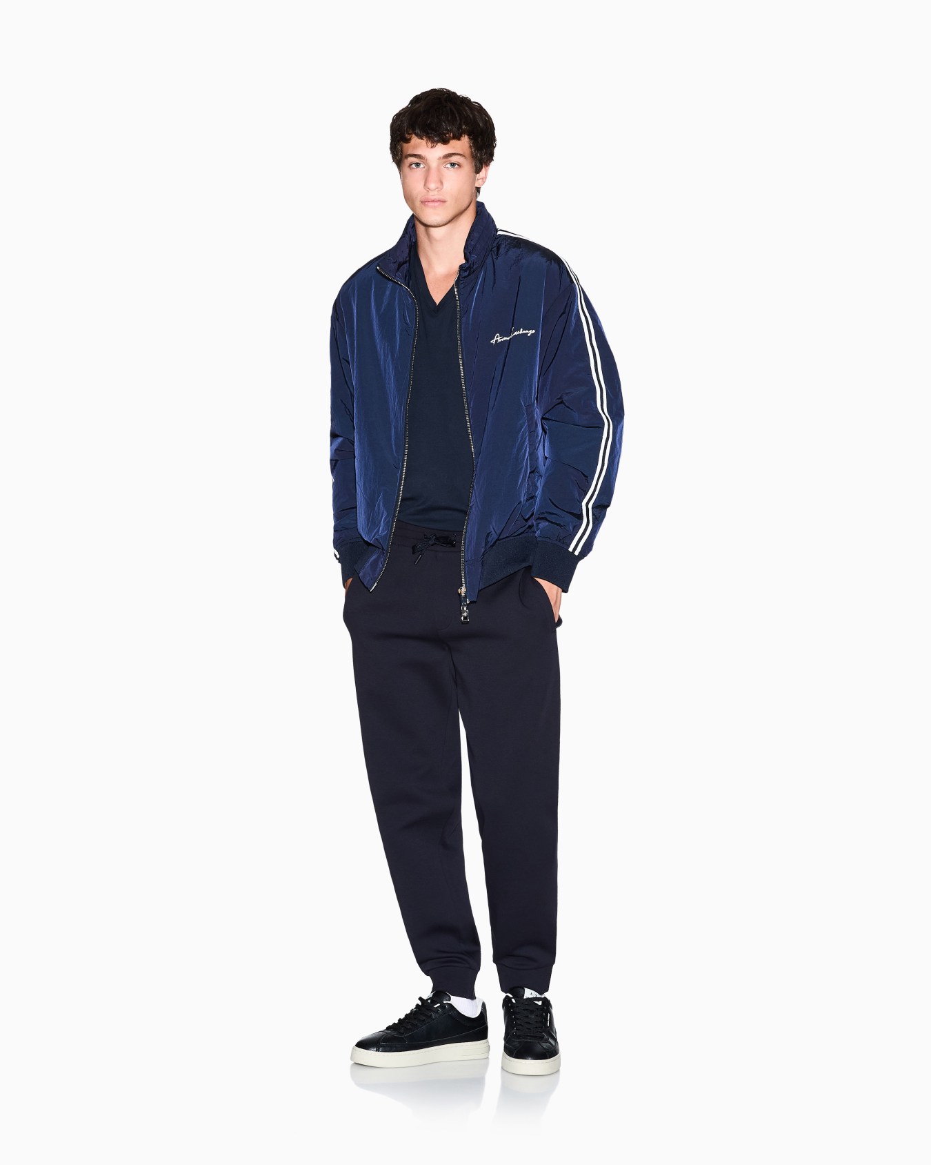 Jogger pants with logo on the back Slide 1