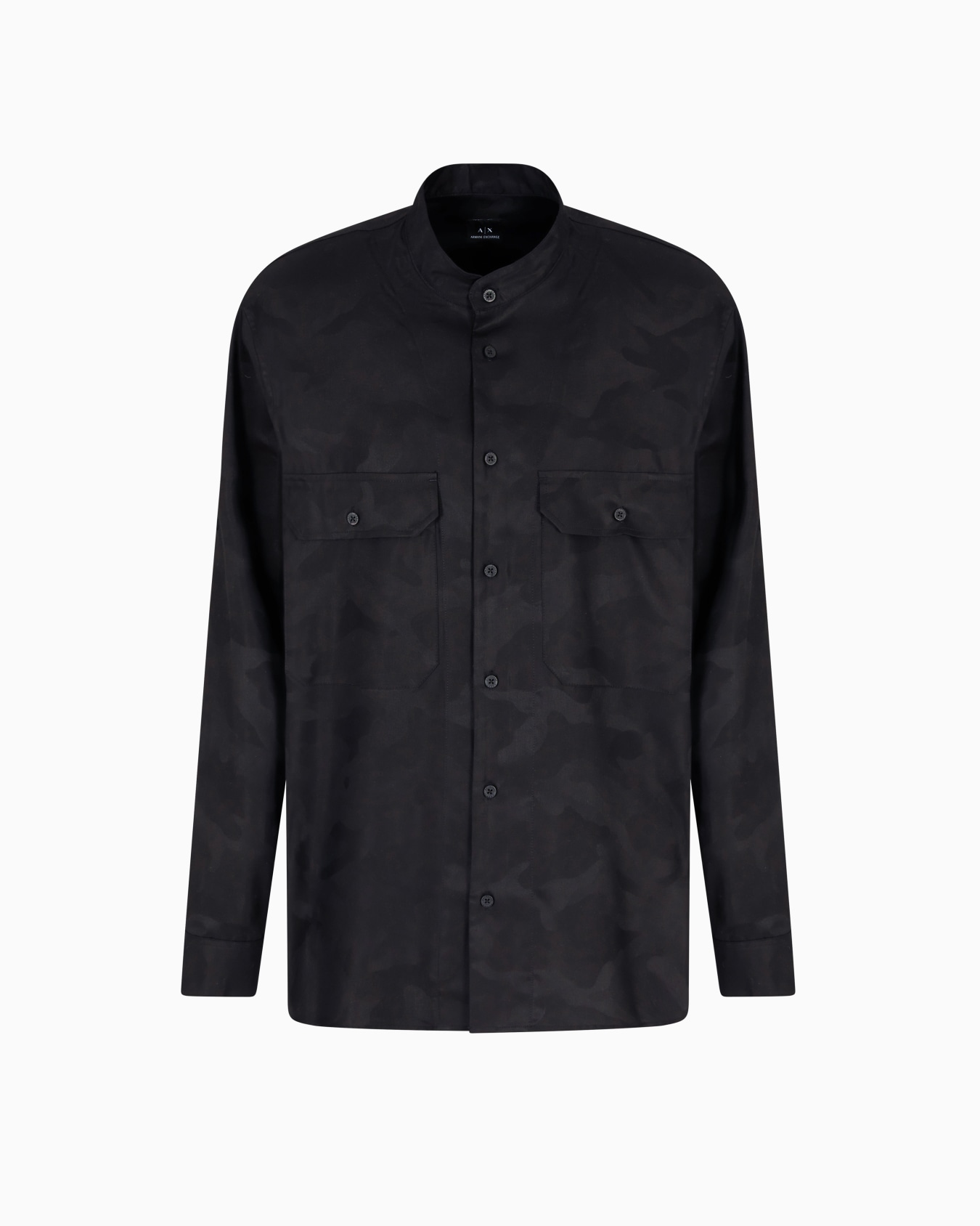 Comfort fit shirt in lyocell Slide 0
