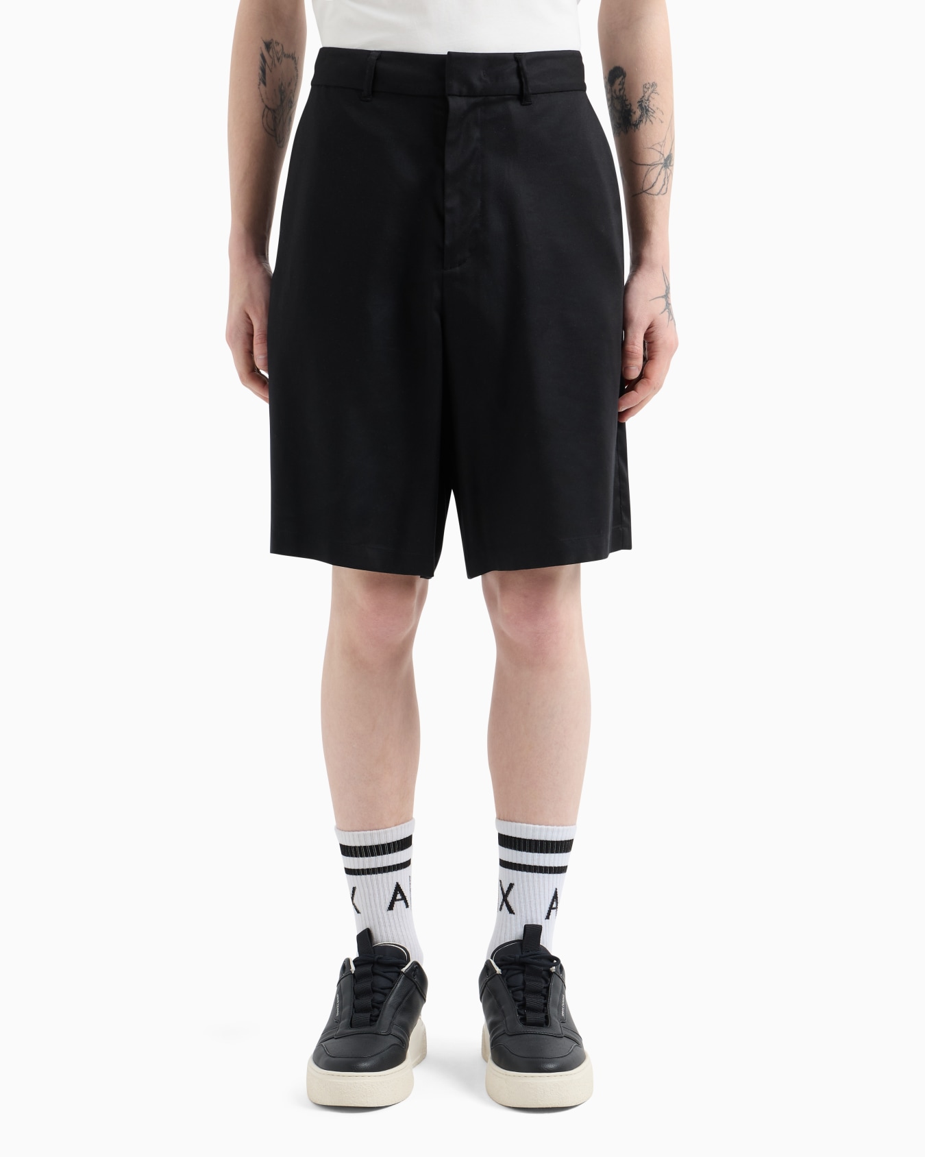 Lyocell Bermuda Shorts Slide 3
