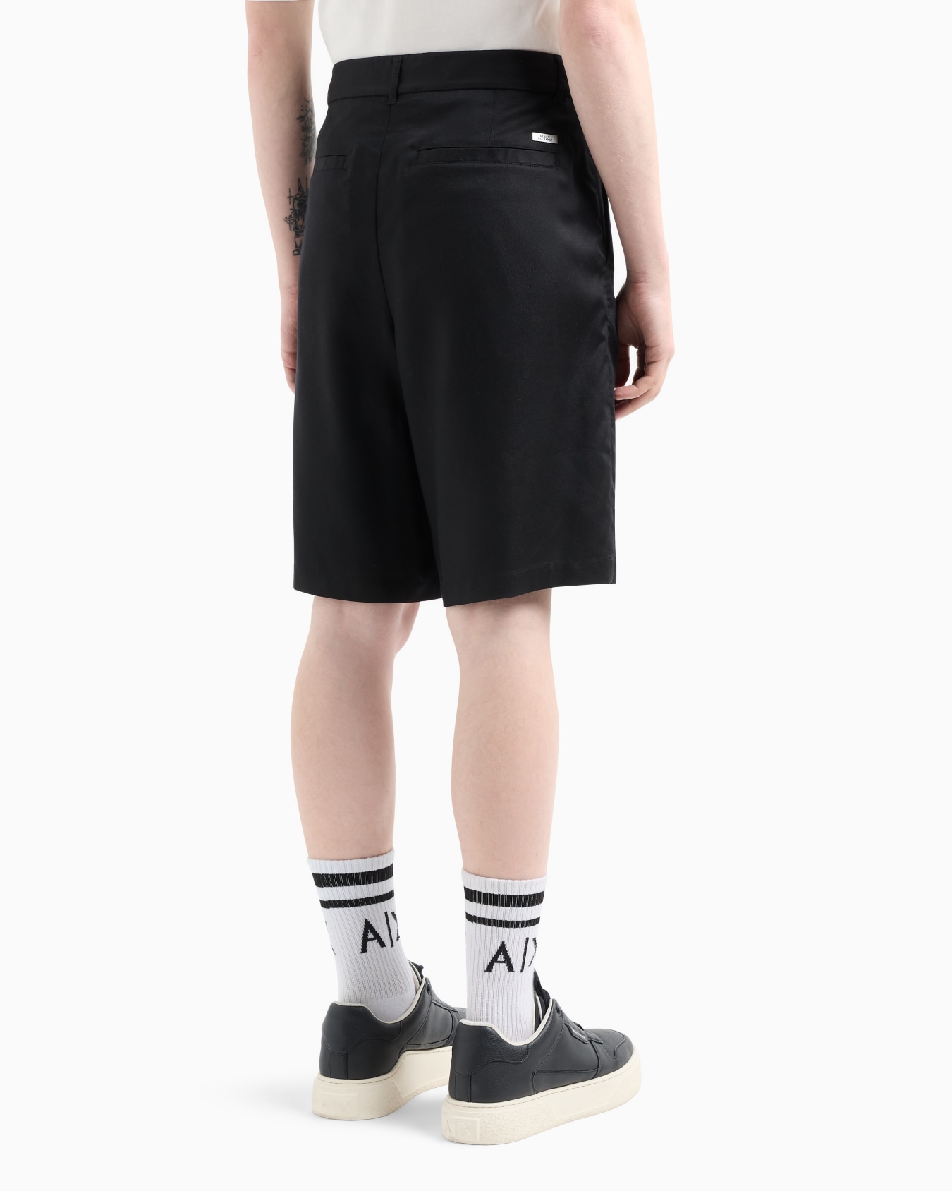 Lyocell Bermuda Shorts Slide 2