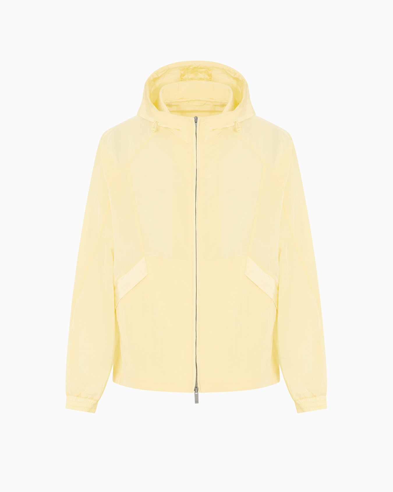 Chaqueta con capucha de nailon Diapositiva 0
