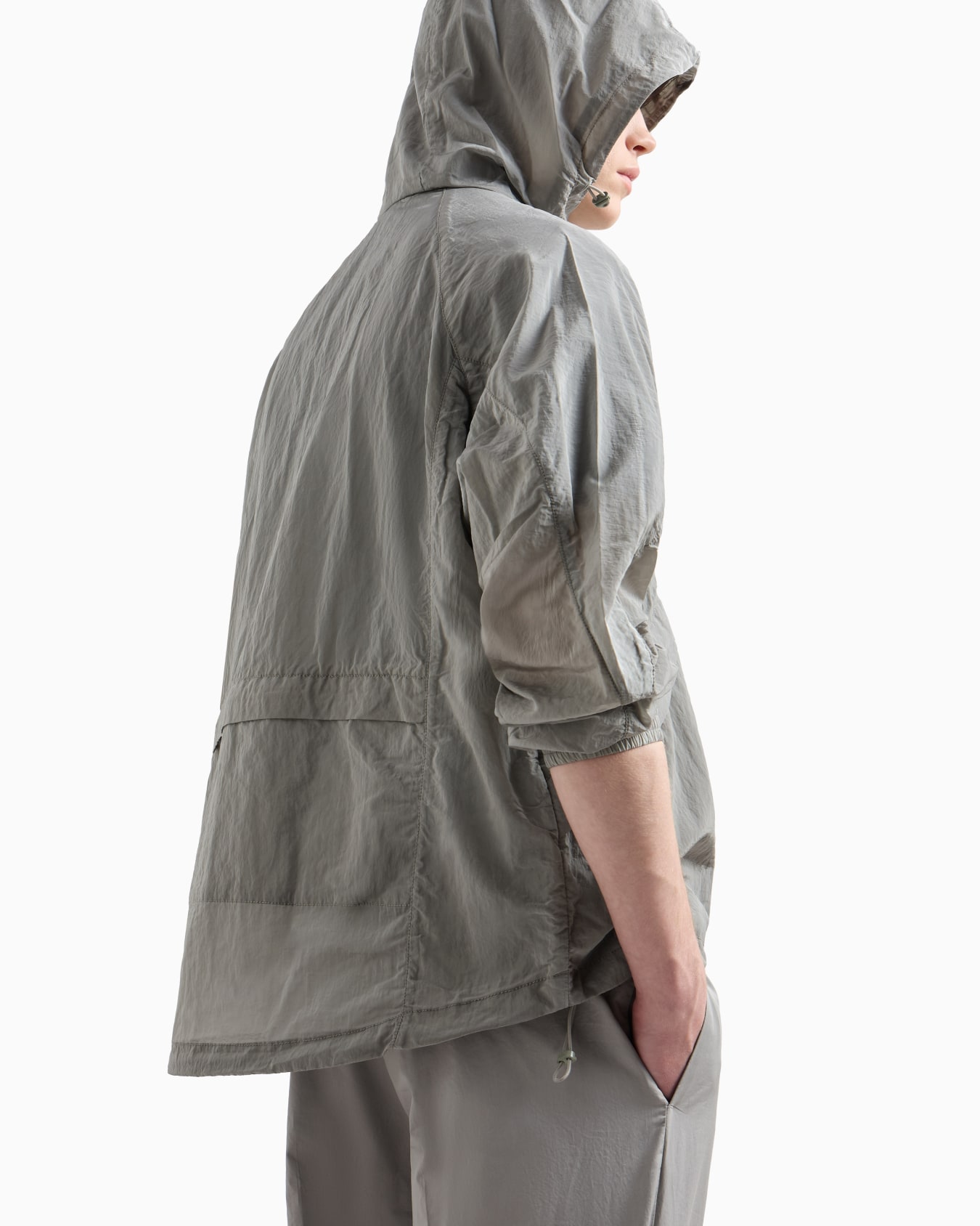 Nylon hooded blouson Slide 4