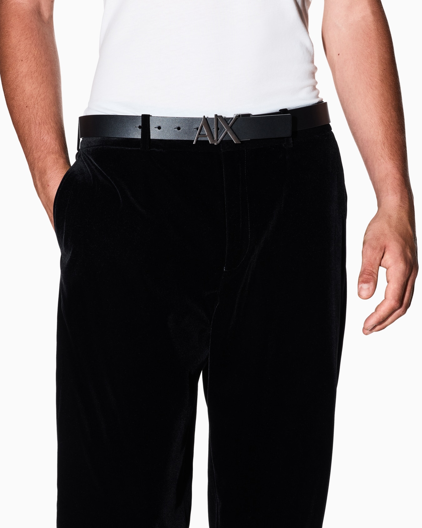 ベロア パンツ スライドする 4