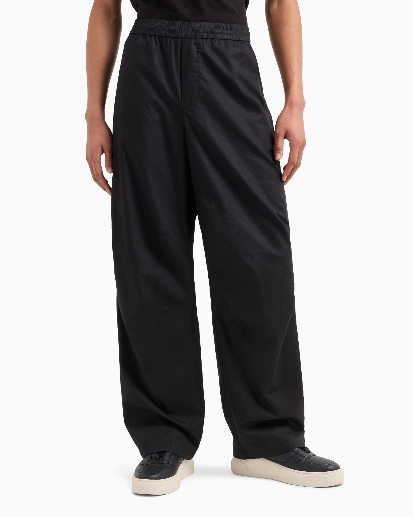 Oversized cotton trousers Slide 3