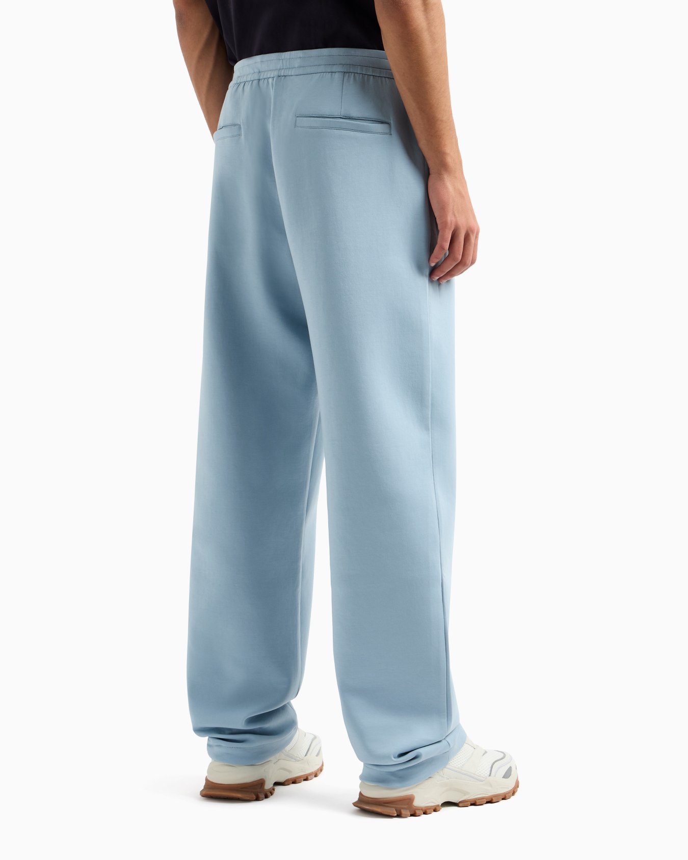 Bonded Stretch Fleece Joggers Slide 2
