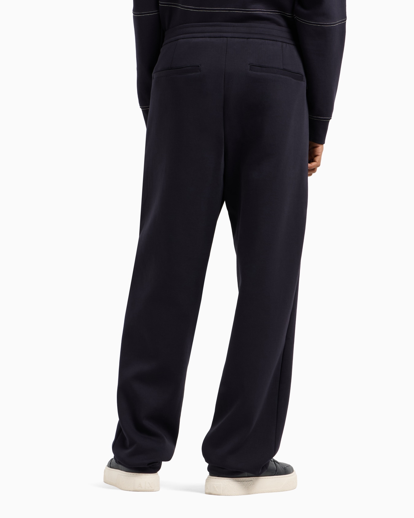 Bonded Stretch Fleece Joggers Slide 2