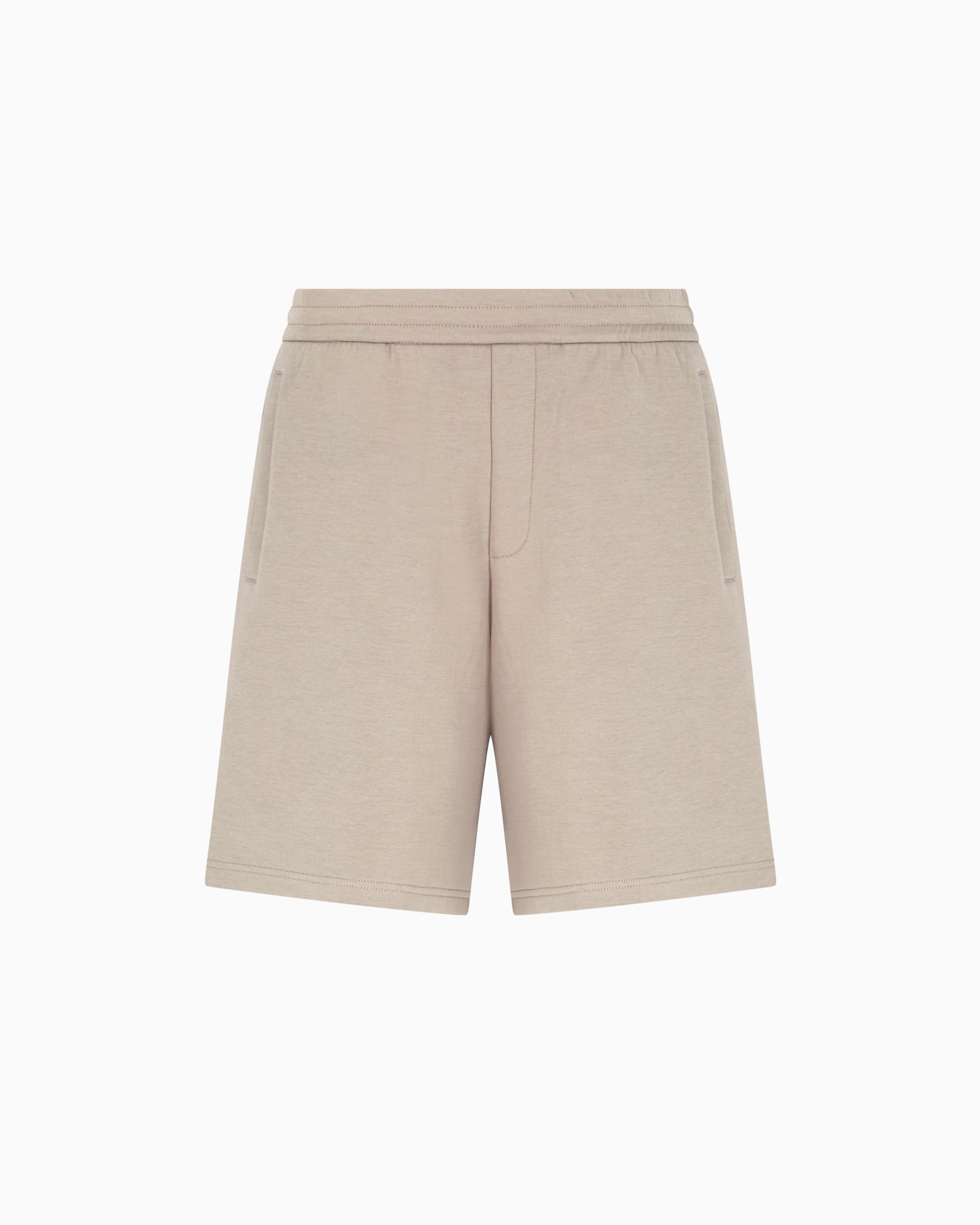 Basic Bermuda in stretch fabric Slide 0