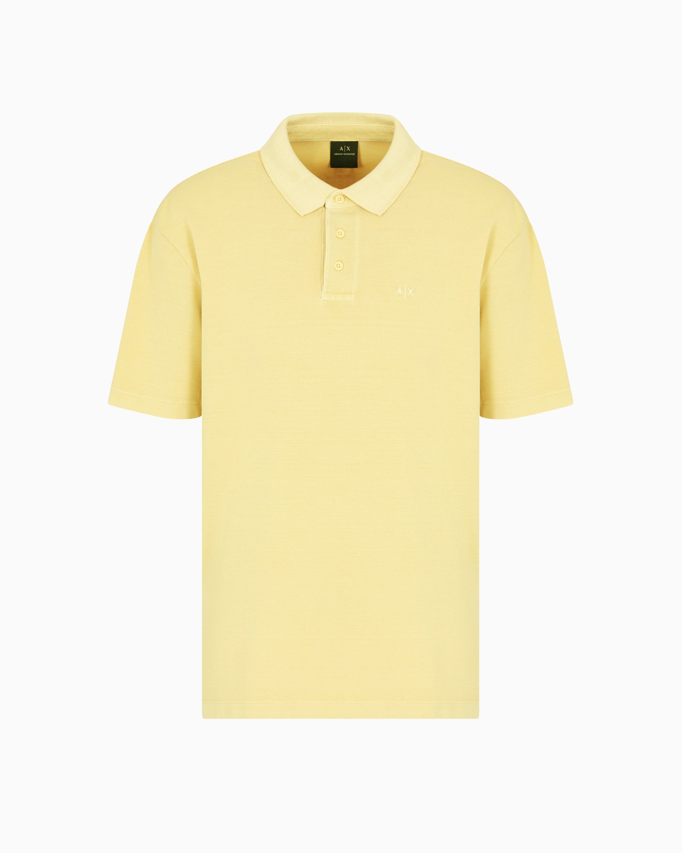 Used effect cotton piquet polo Slide 0