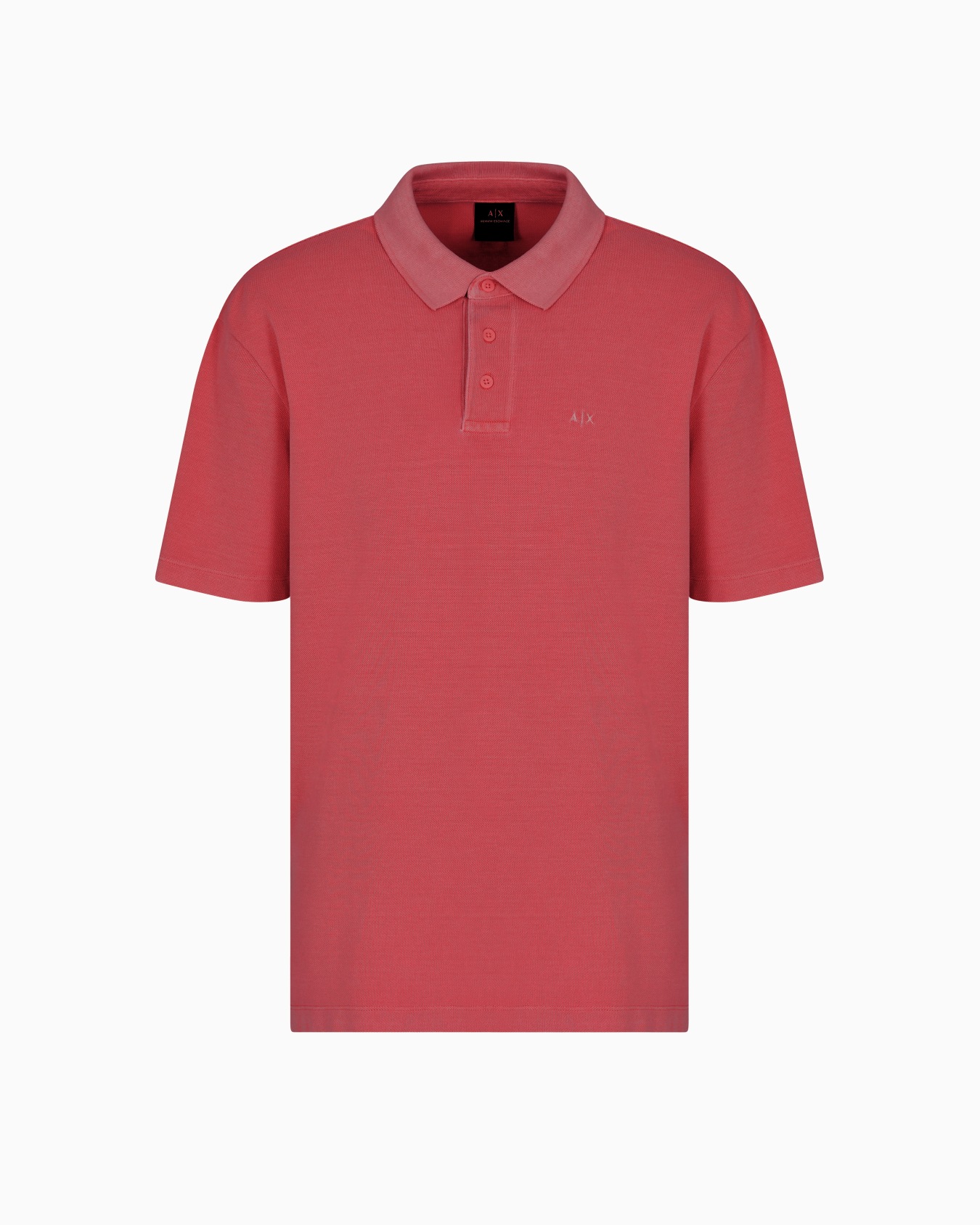 Used effect cotton piquet polo Slide 0