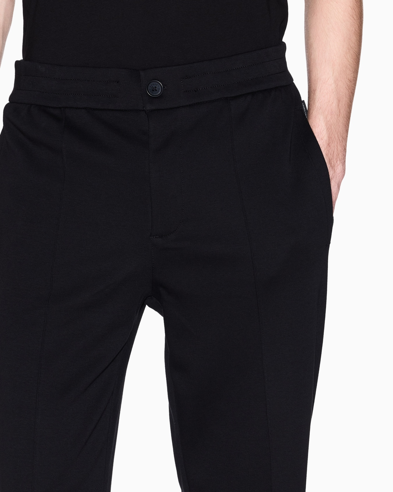 Cotton interlock trousers Slide 4