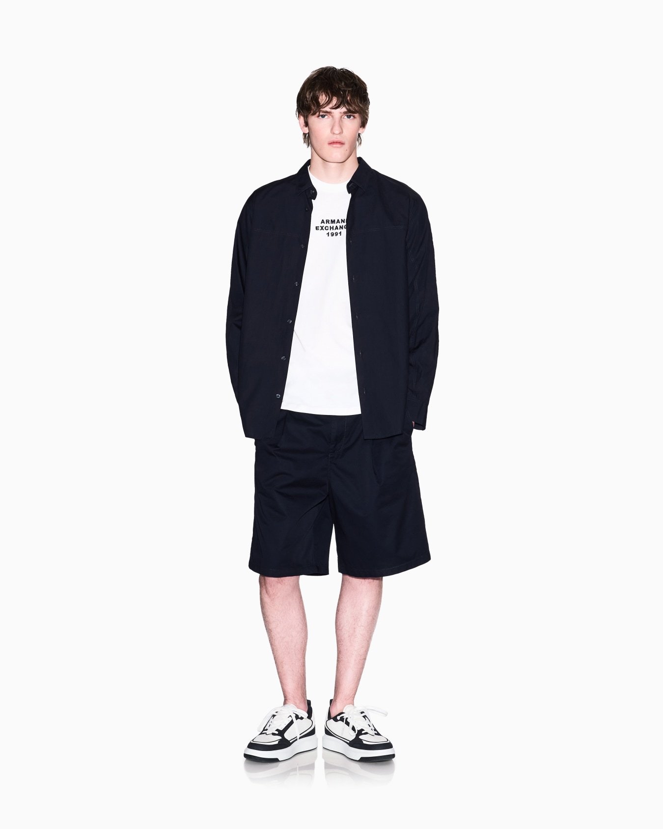 Regular fit T-shirt with logo lettering Slide 1