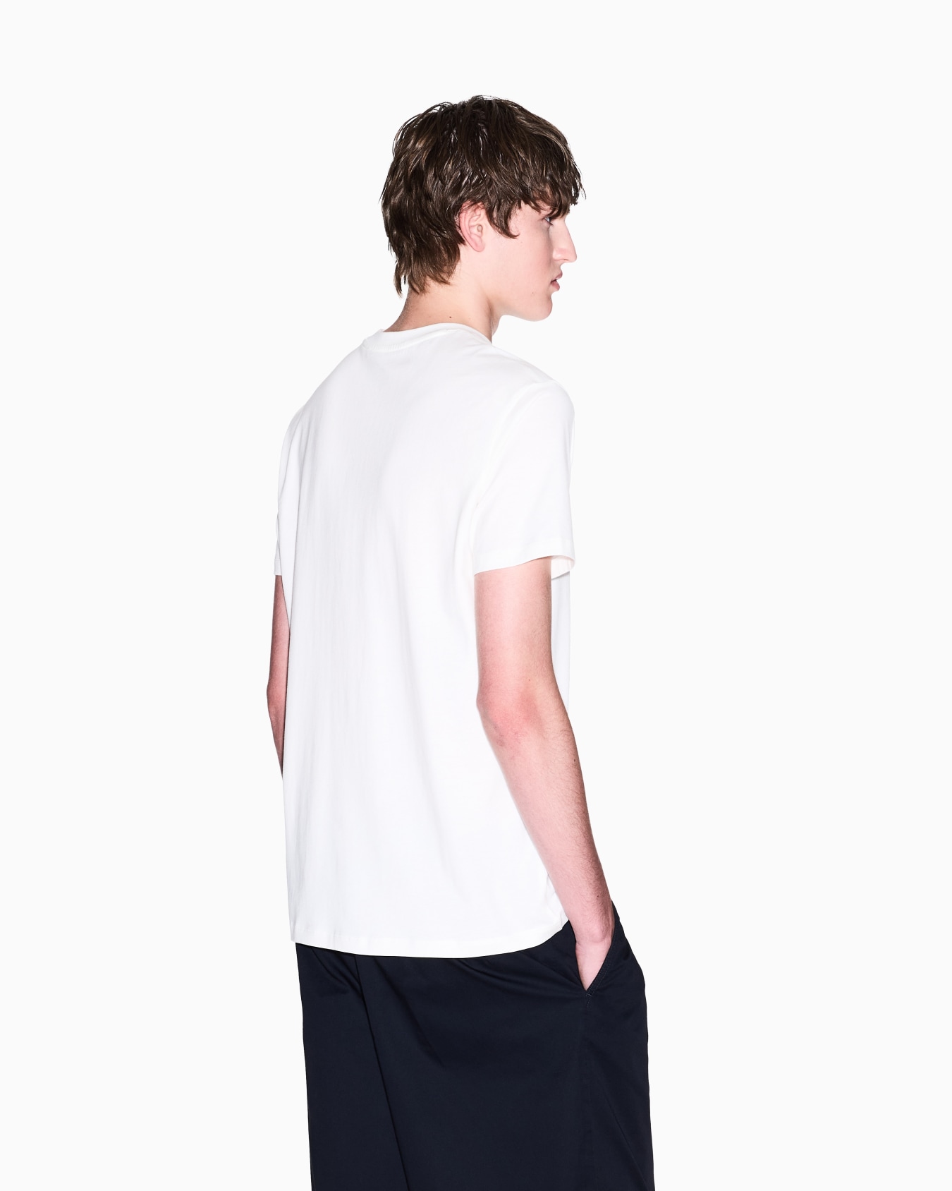 Regular fit T-shirt with logo lettering Slide 2