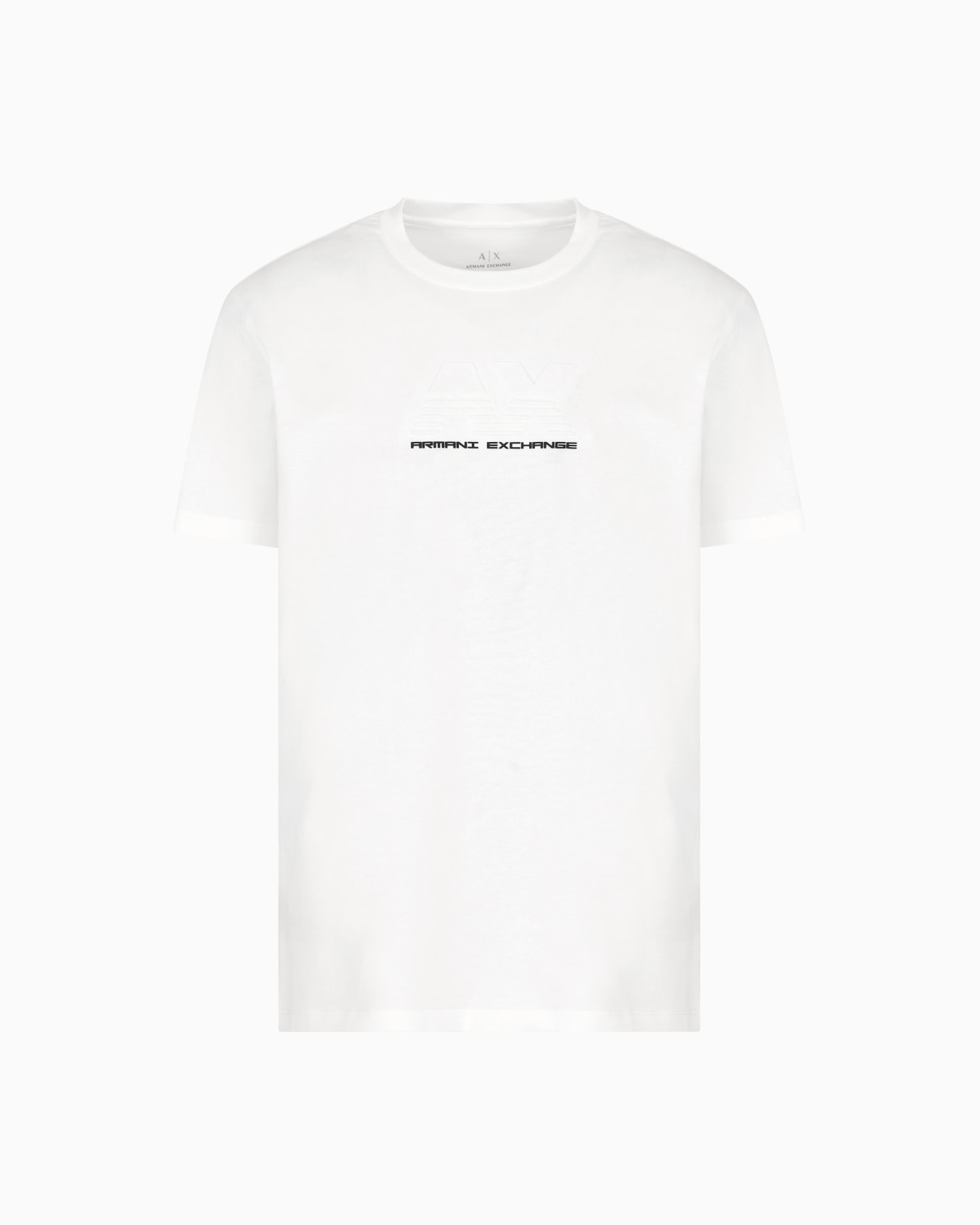 Regular fit T-shirt with embossed logo Slide 0