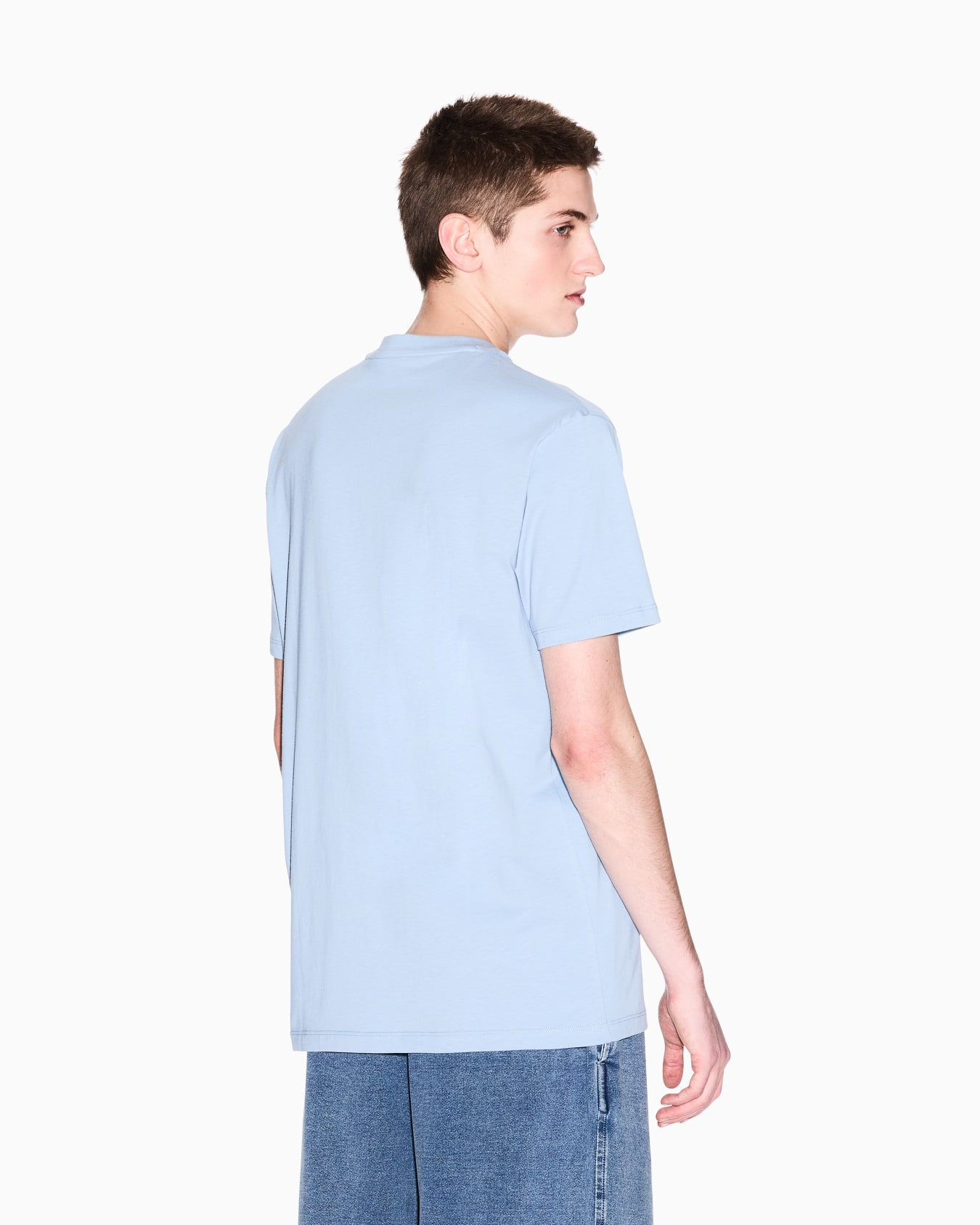 Regular fit T-shirt with embossed logo Slide 2