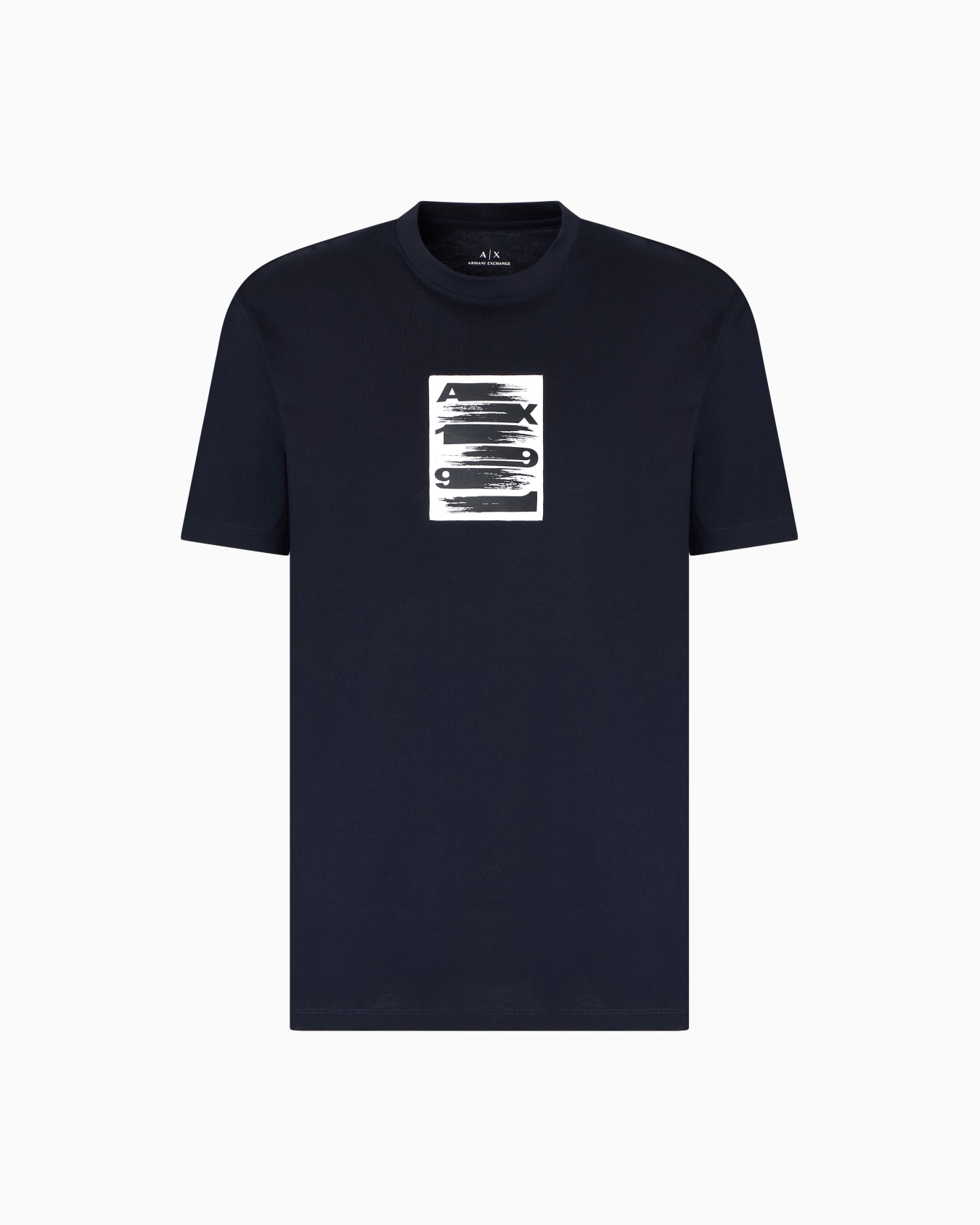Regular fit T-shirt with abstract logo Slide 0